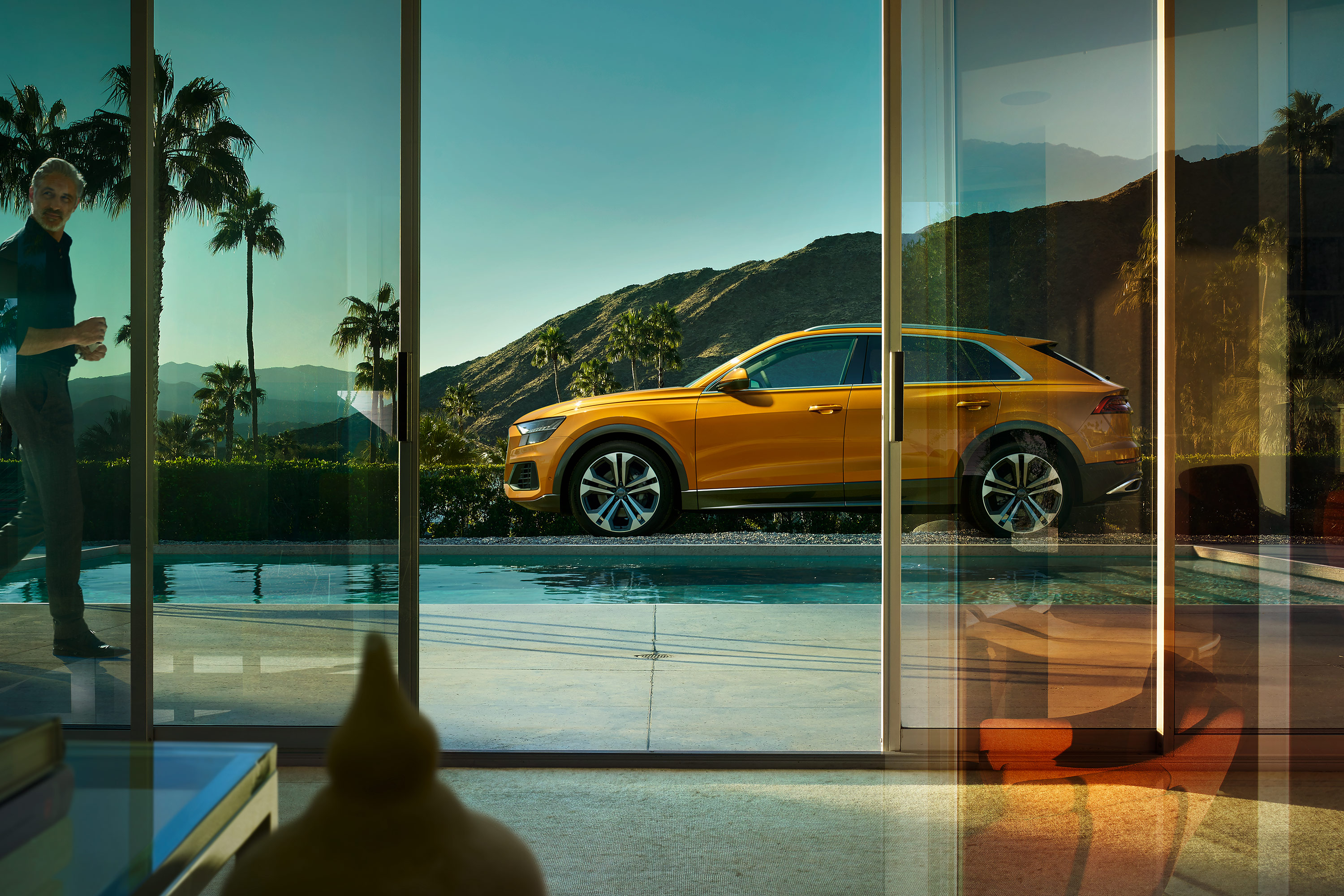 Digitales Leben - Postproduction, CGI, Retouching, Composing - Uwe Düttmann, Audi Q8, CGI, Postproduction