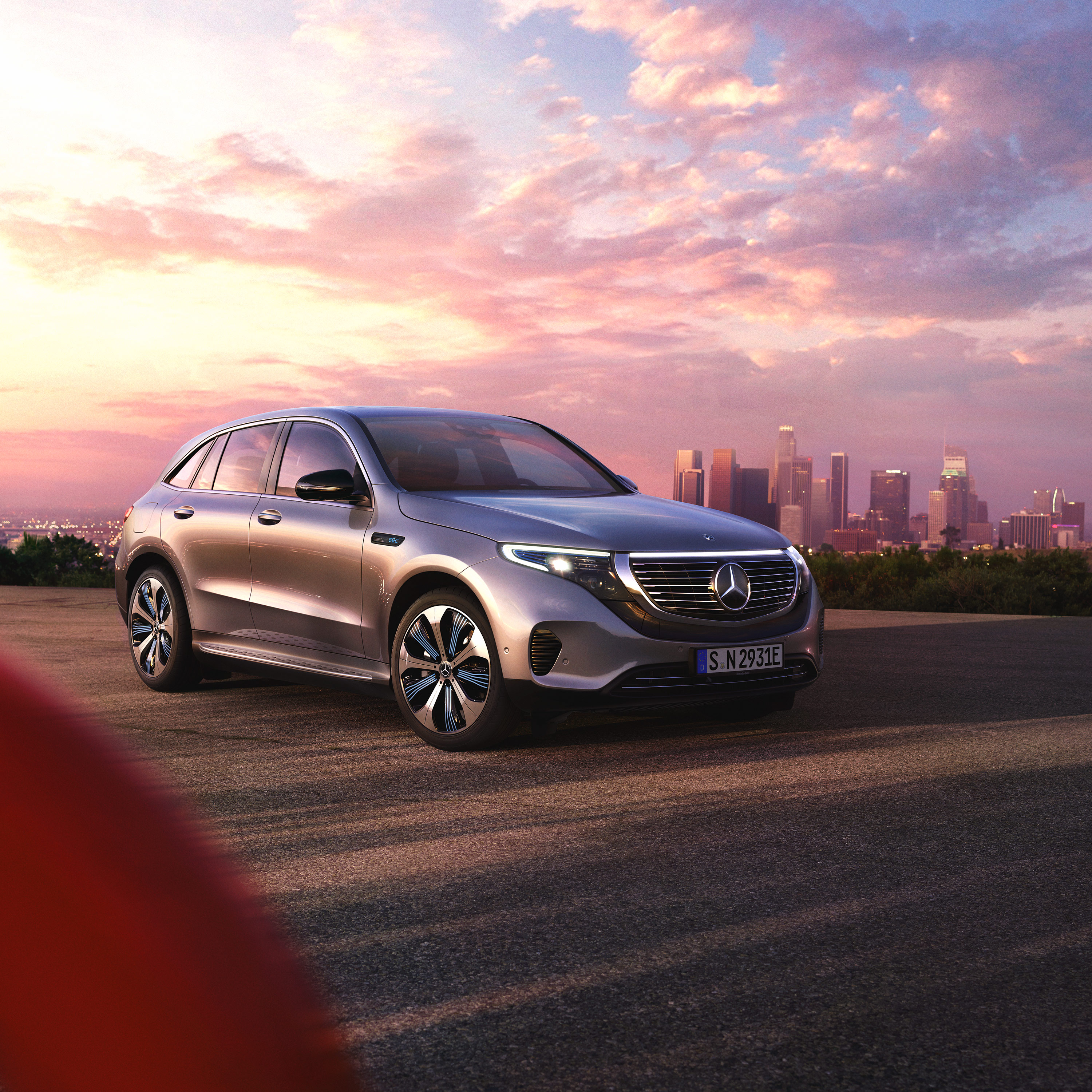 Digitales Leben - Postproduction, CGI, Retouching, Composing - Alex Rank, Mercedes Benz EQC, CGI, Postproduction