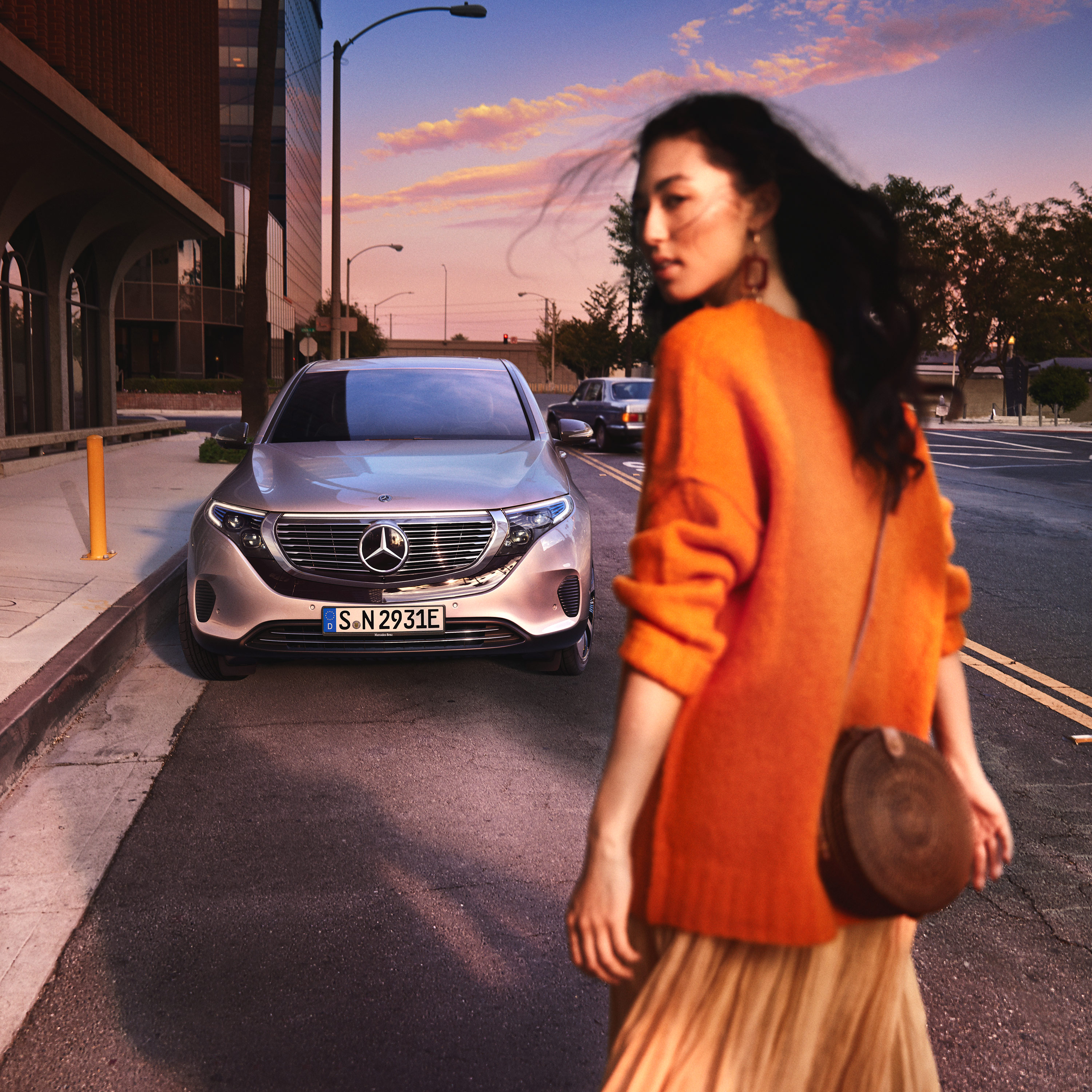 Digitales Leben - Postproduction, CGI, Retouching, Composing - Alex Rank, Mercedes Benz EQC, CGI, Postproduction