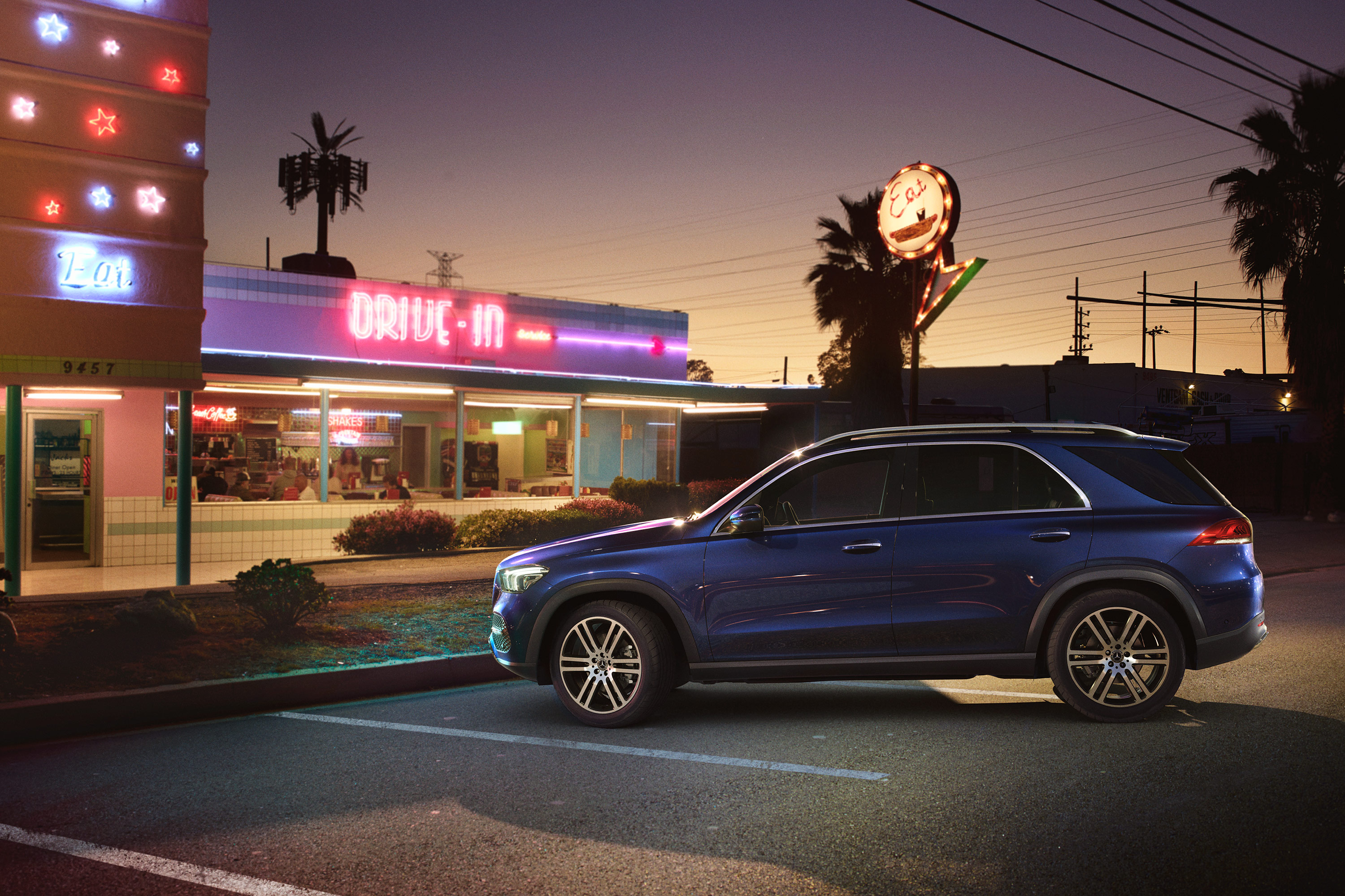 Digitales Leben - Postproduction, CGI, Retouching, Composing - Uwe Düttmann, Mercedes Benz GLE, CGI, Postproduction