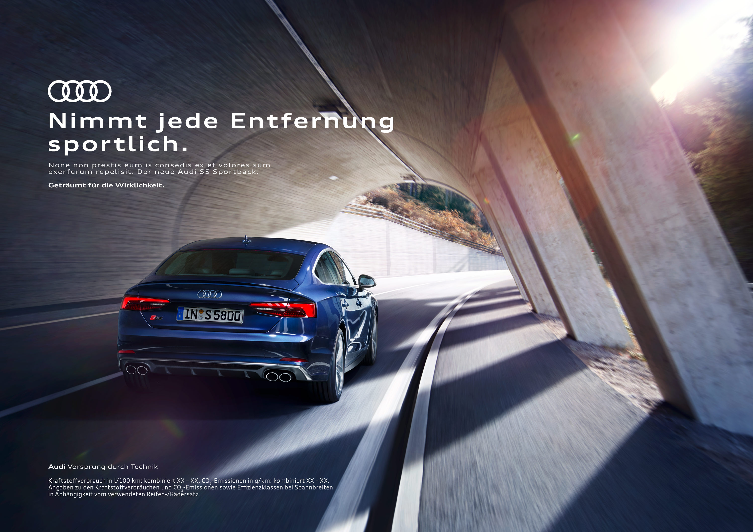 Digitales Leben - Postproduction, CGI, Retouching, Composing - Alex Rank, Audi A5, Postproduction