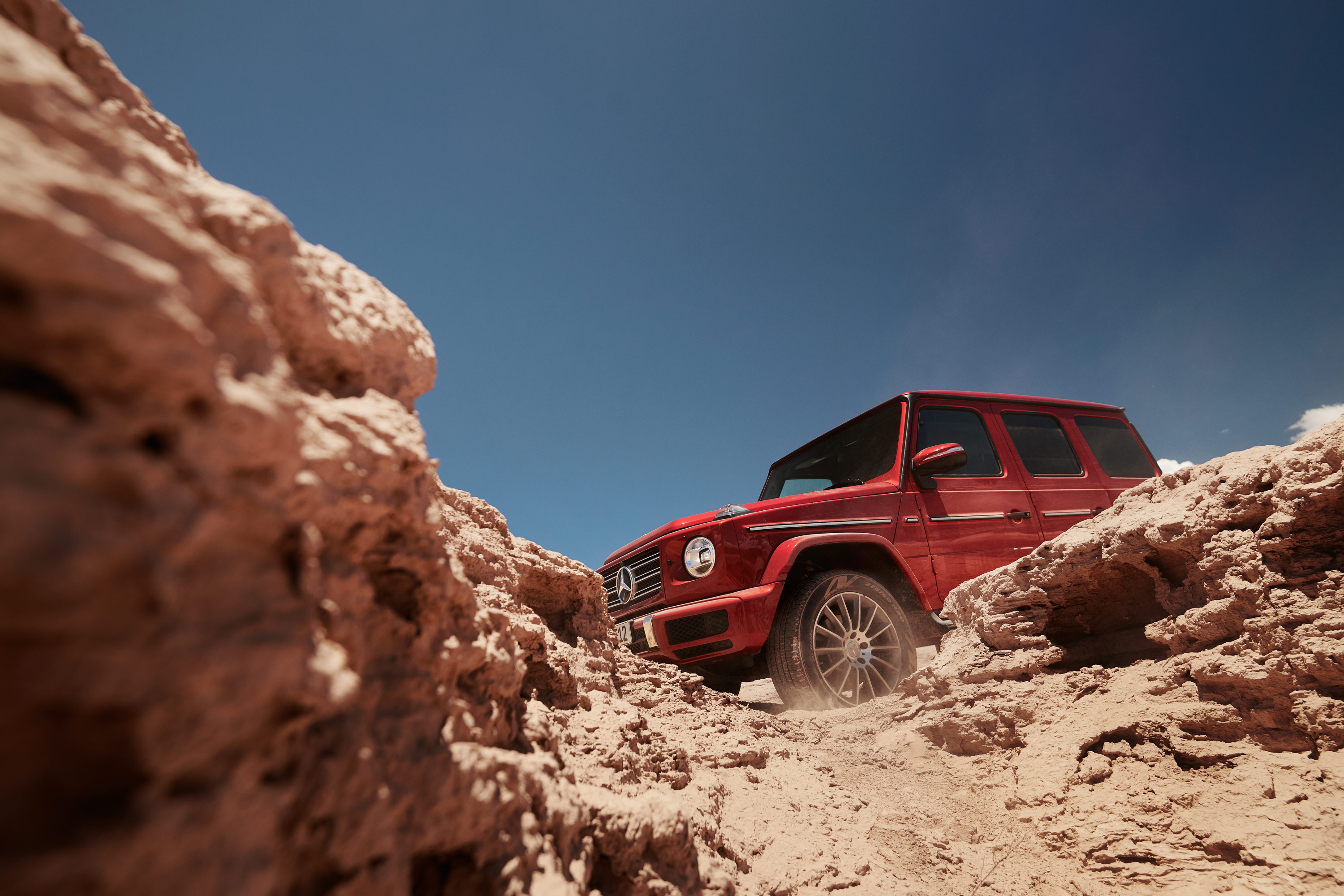 Digitales Leben - Postproduction, CGI, Retouching, Composing - Tim Adler, G-Klasse, Postproduction