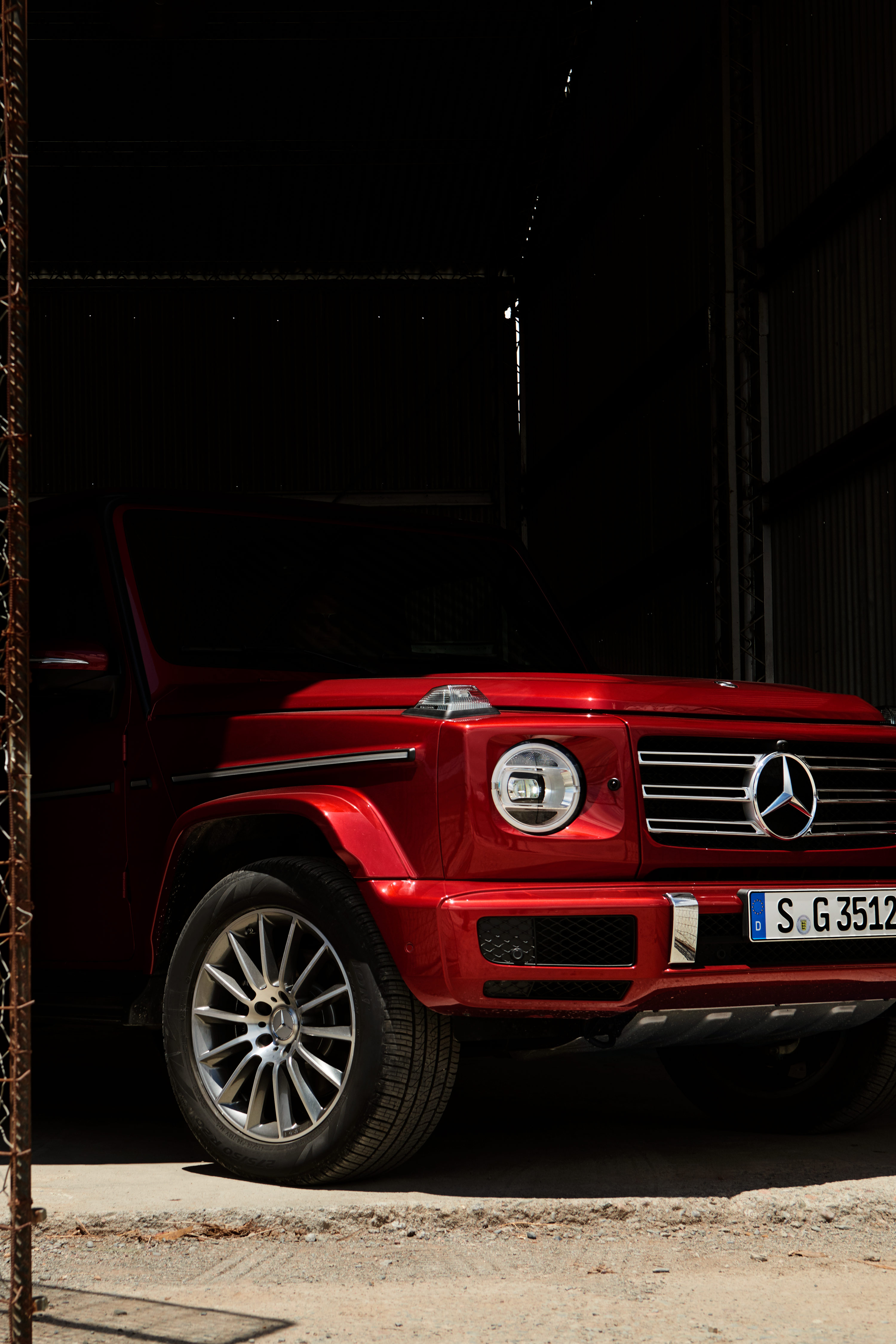 Digitales Leben - Postproduction, CGI, Retouching, Composing - Tim Adler, G-Klasse, Postproduction