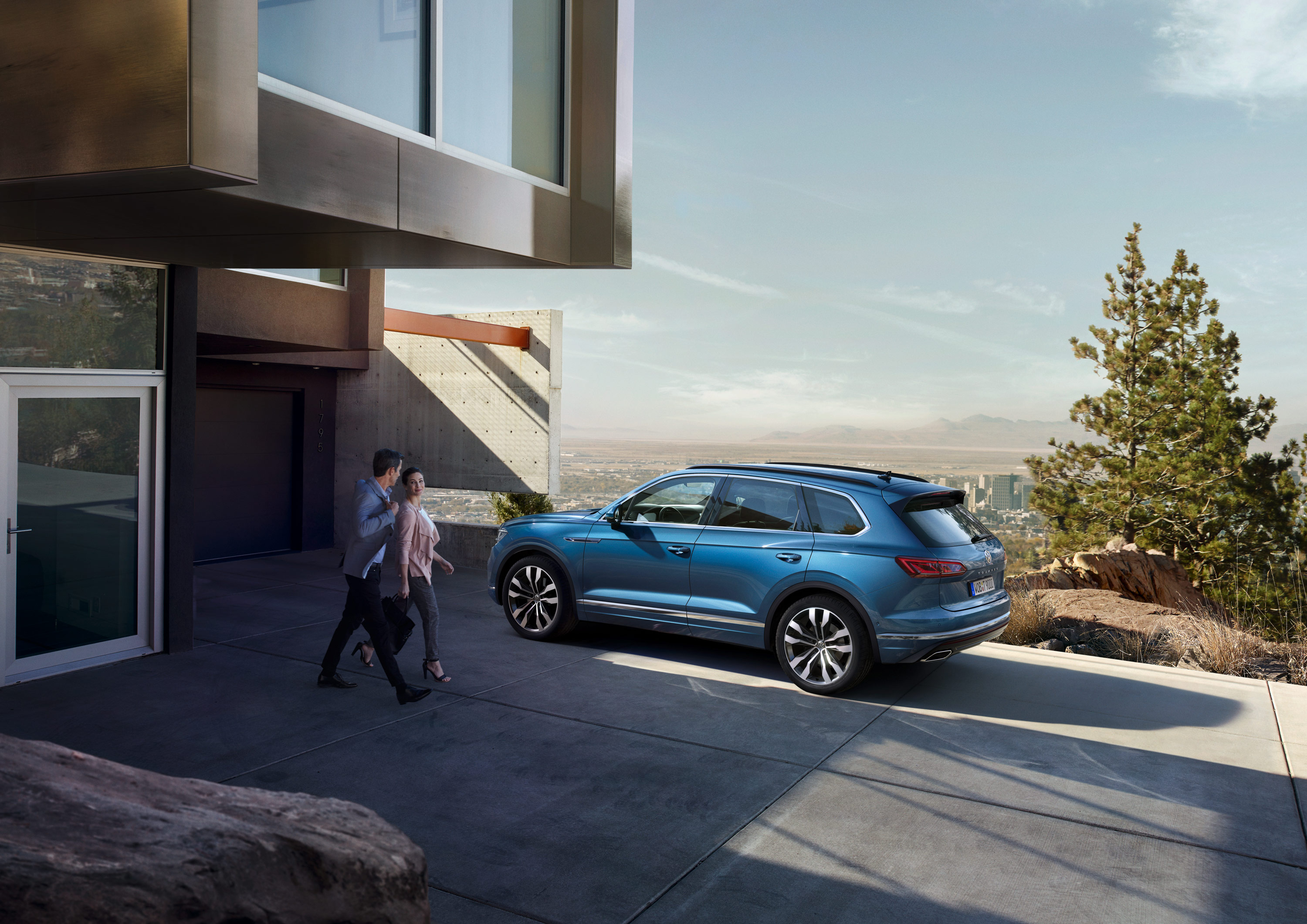 Digitales Leben - Postproduction, CGI, Retouching, Composing - Uwe Dütmmann VW Touareg, CGI, Postproduction