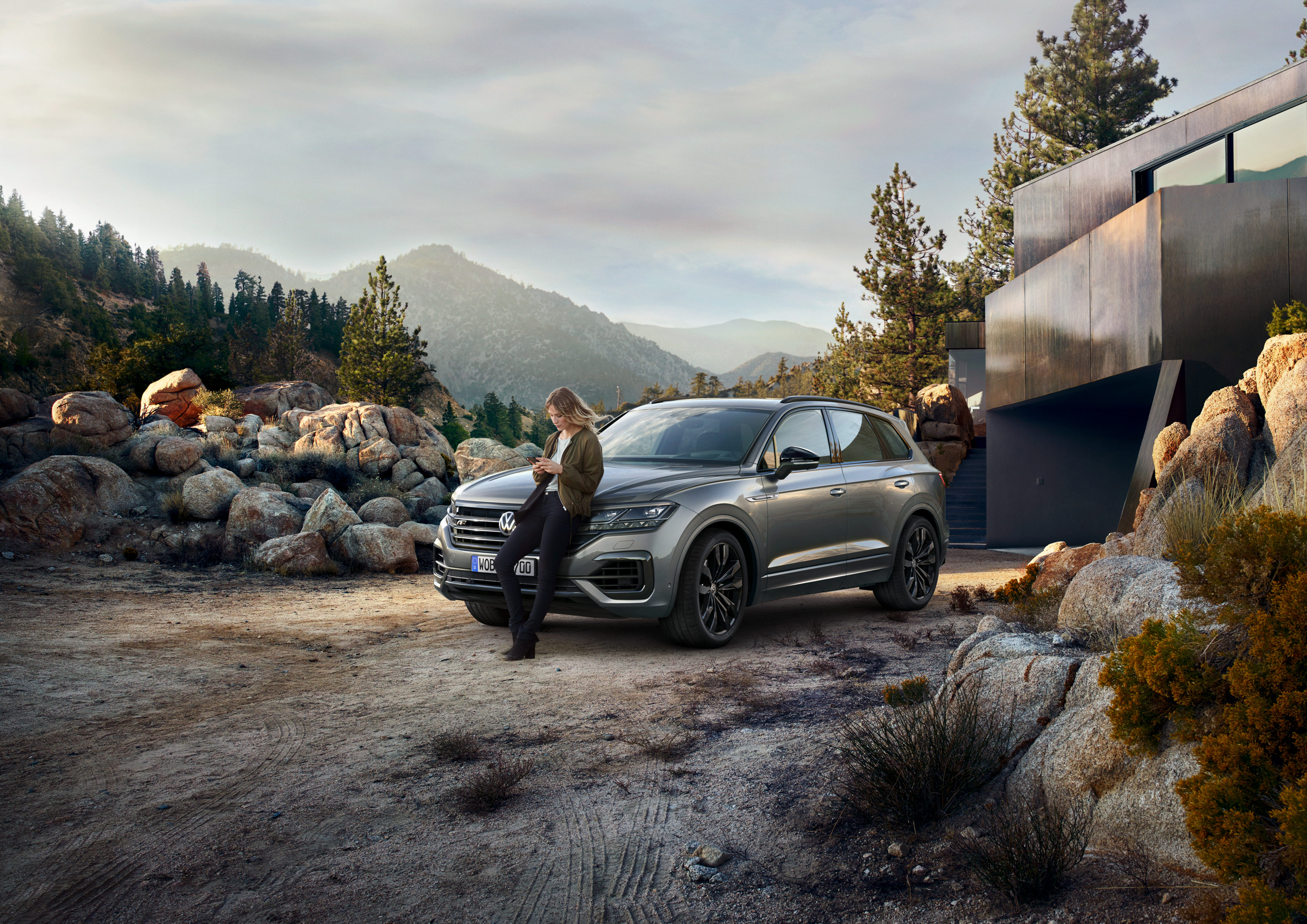 Digitales Leben - Postproduction, CGI, Retouching, Composing - Uwe Dütmmann VW Touareg, CGI, Postproduction