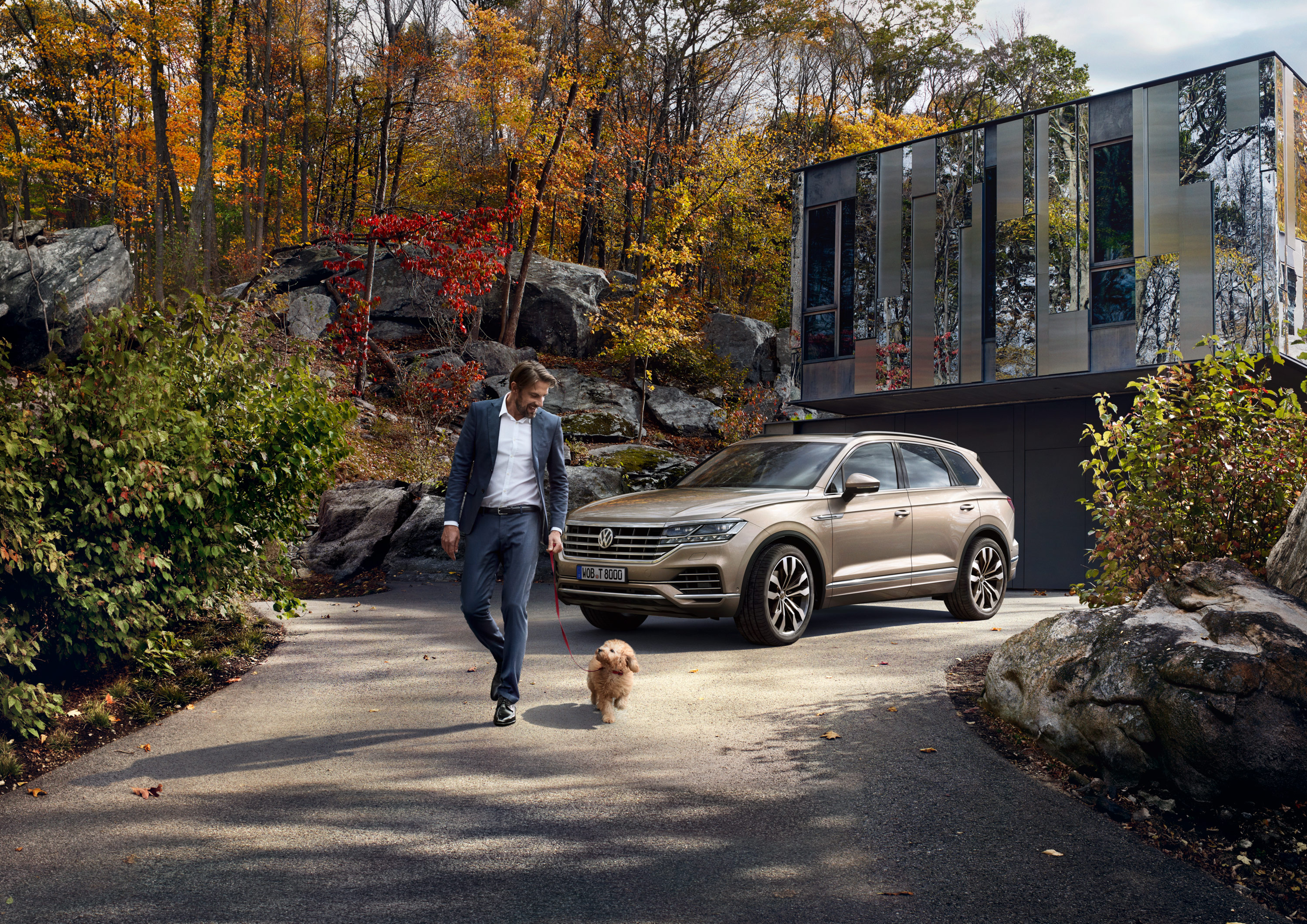 Digitales Leben - Postproduction, CGI, Retouching, Composing - Uwe Dütmmann VW Touareg, CGI, Postproduction