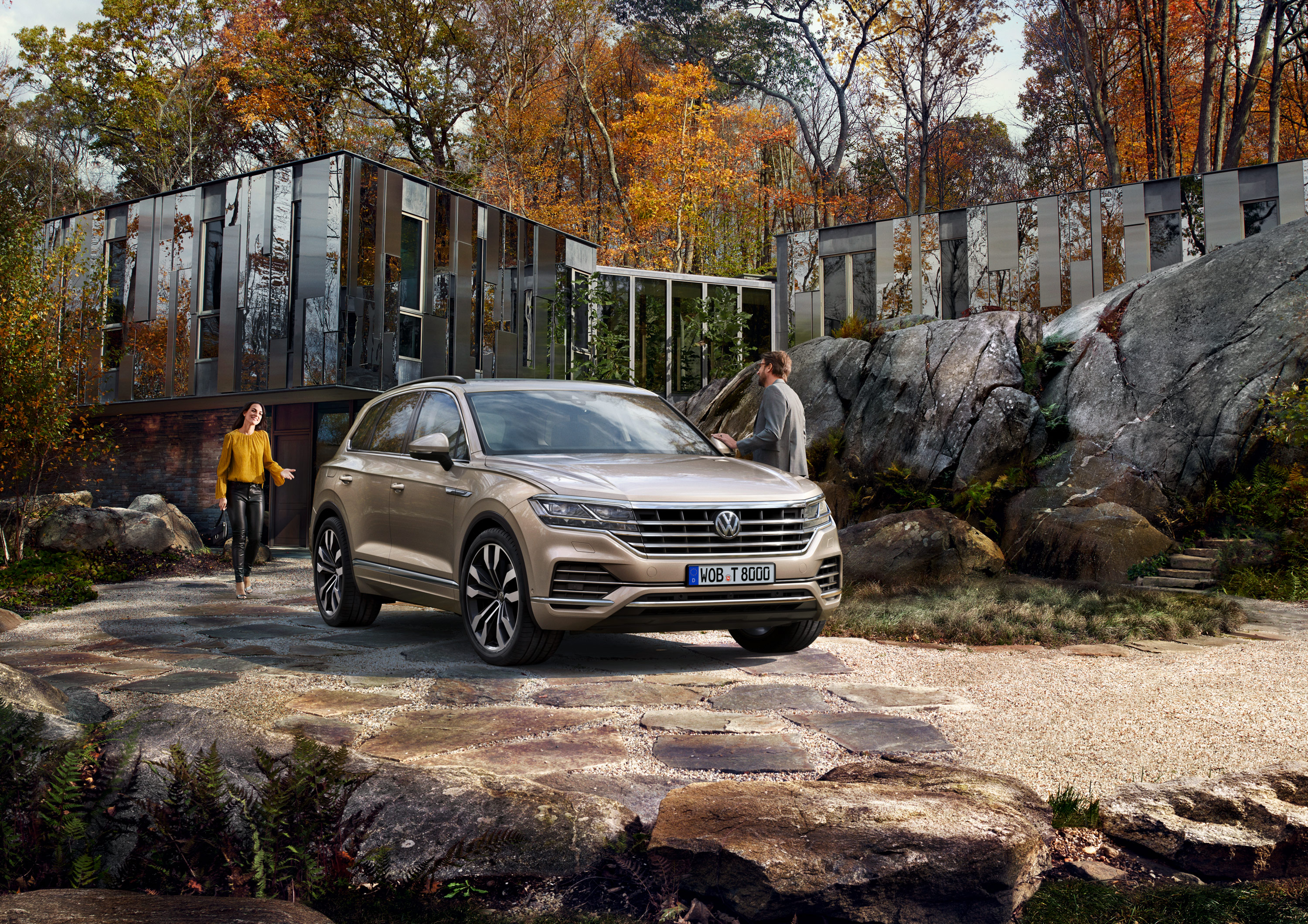 Digitales Leben - Postproduction, CGI, Retouching, Composing - Uwe Dütmmann VW Touareg, CGI, Postproduction