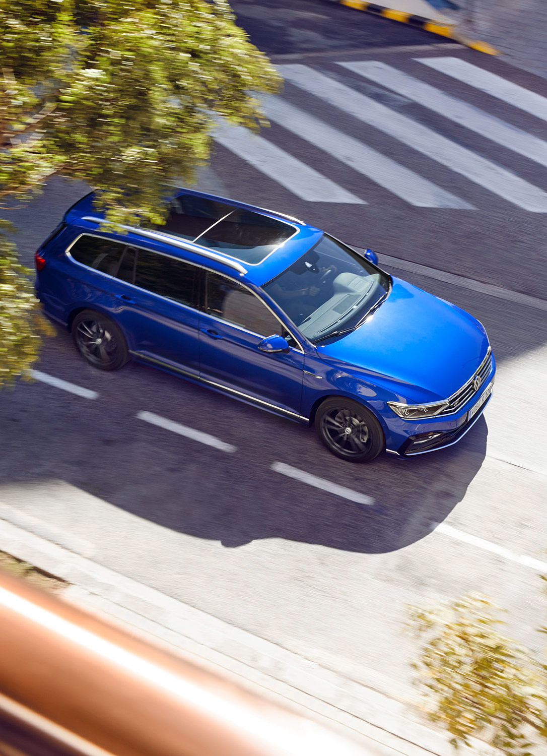 Digitales Leben - Postproduction, CGI, Retouching, Composing - VW Passat, Alex Rank, Grabarz&Partner