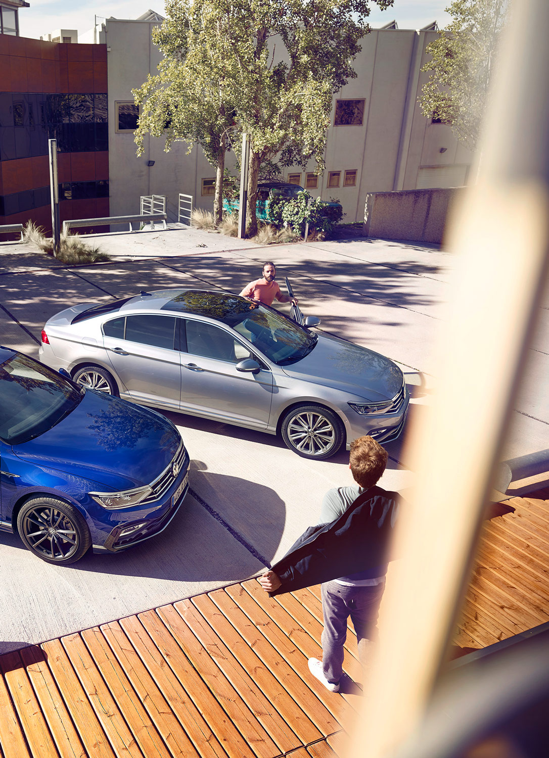 Digitales Leben - Postproduction, CGI, Retouching, Composing - VW Passat, Alex Rank, Grabarz&Partner