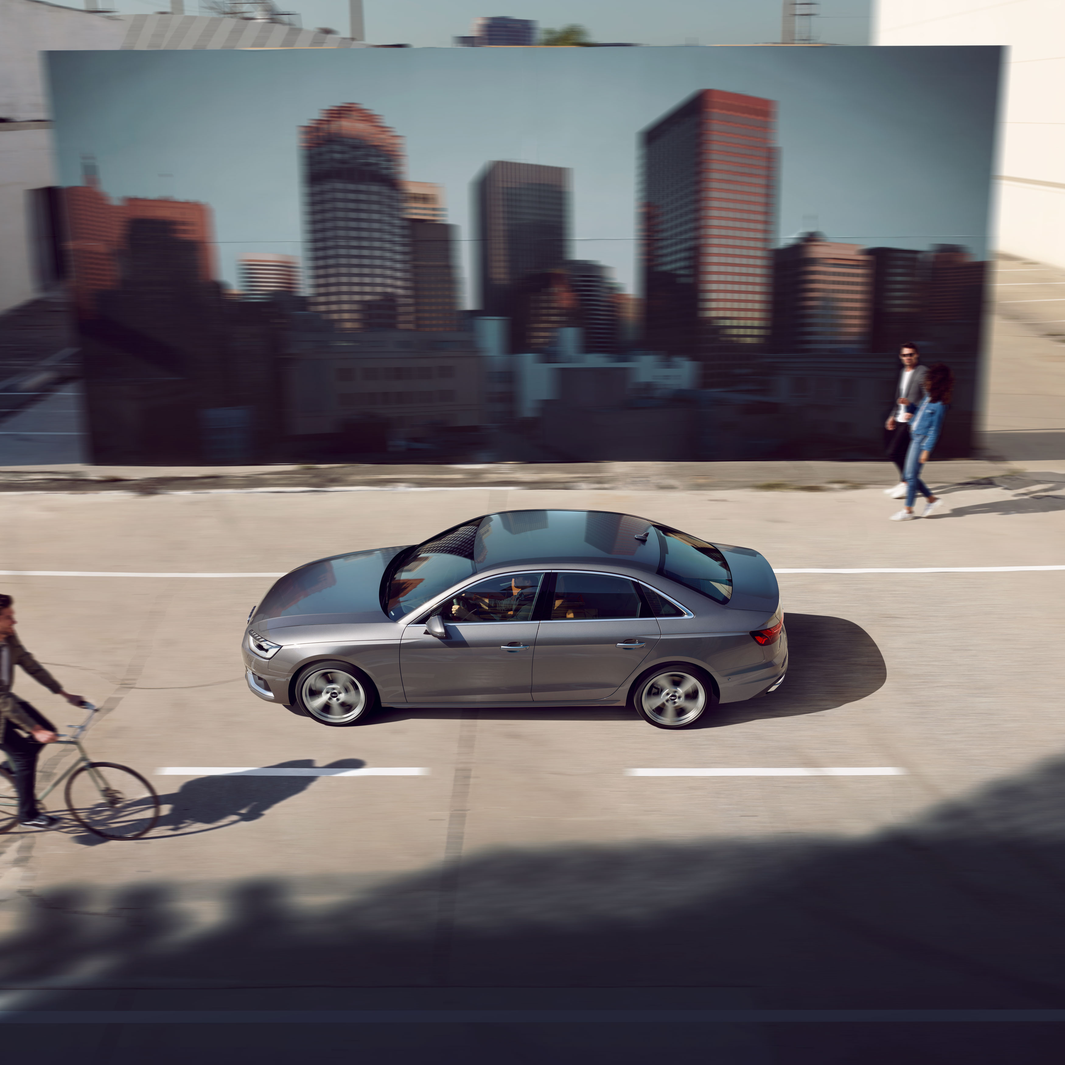 Digitales Leben - Postproduction, CGI, Retouching, Composing - Audi New Premium, Alex Rank, Philipp&Keuntje