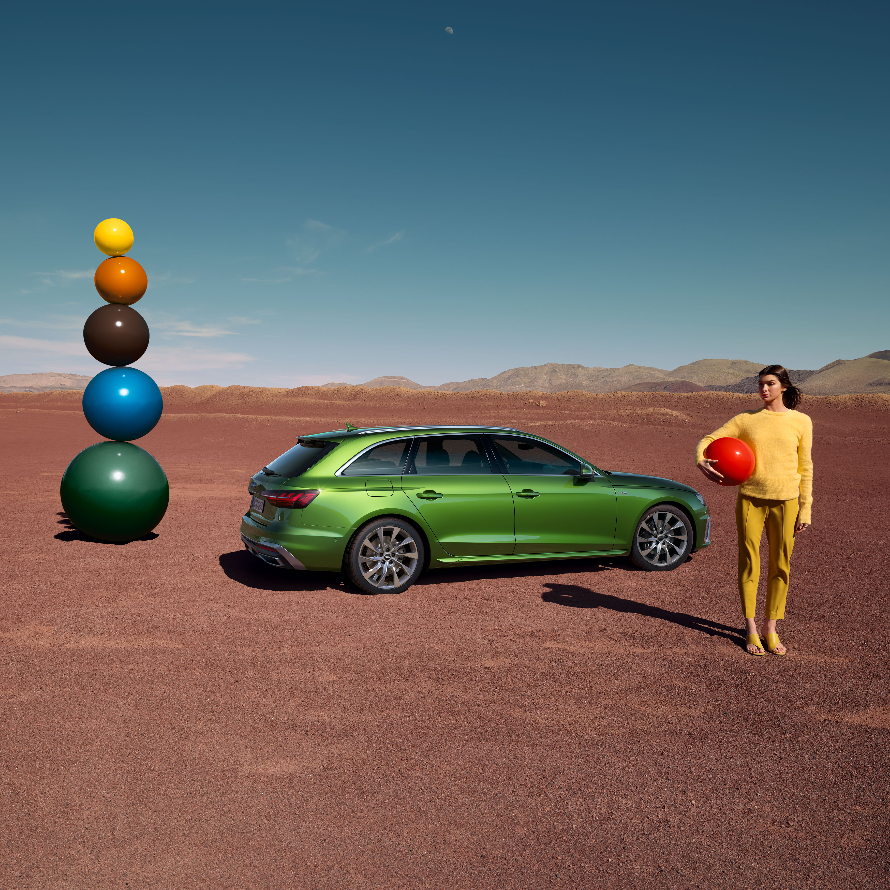 Digitales Leben - Postproduction, CGI, Retouching, Composing - Audi New Premium, Alex Rank, Philipp&Keuntje