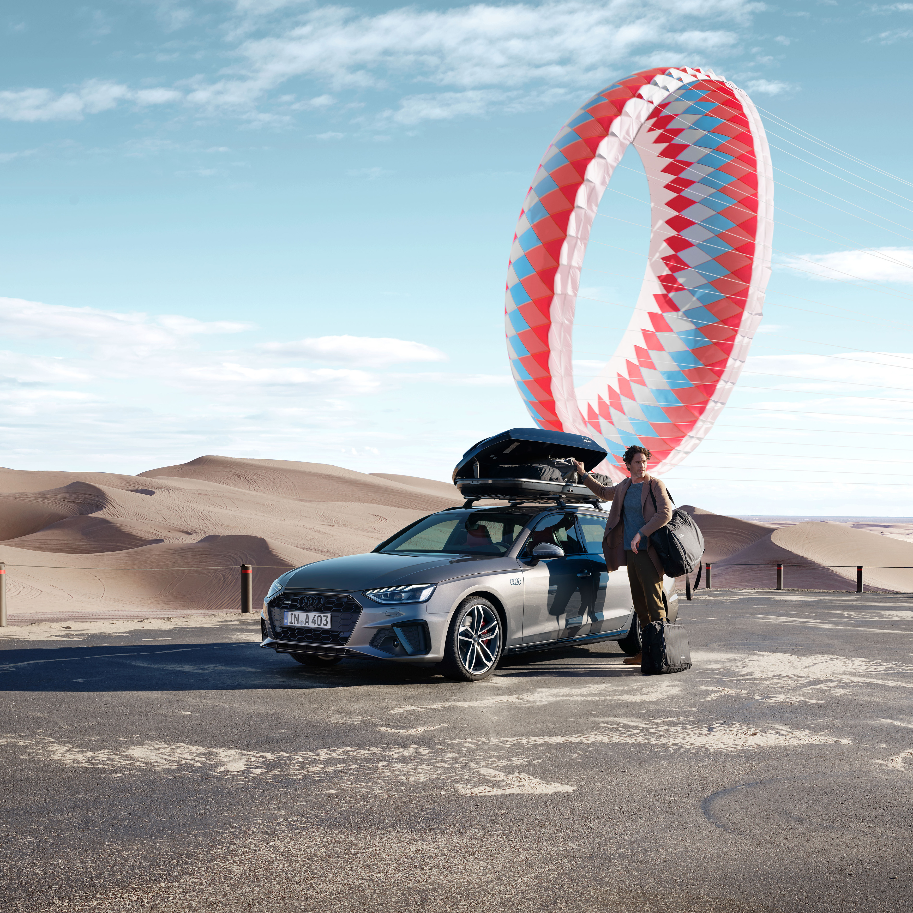 Digitales Leben - Postproduction, CGI, Retouching, Composing - Audi New Premium, Alex Rank, Philipp&Keuntje