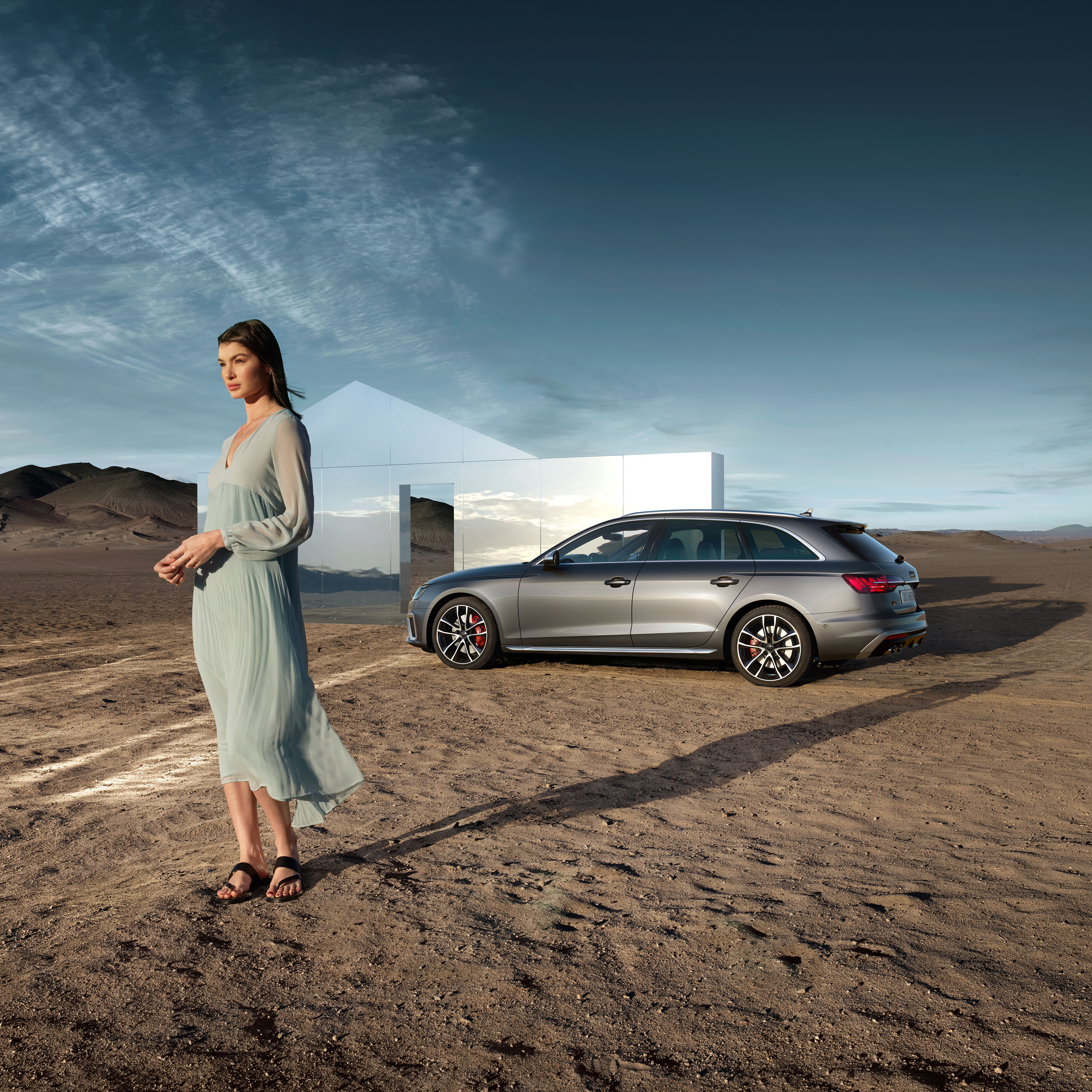 Digitales Leben - Postproduction, CGI, Retouching, Composing - Audi New Premium, Alex Rank, Philipp&Keuntje