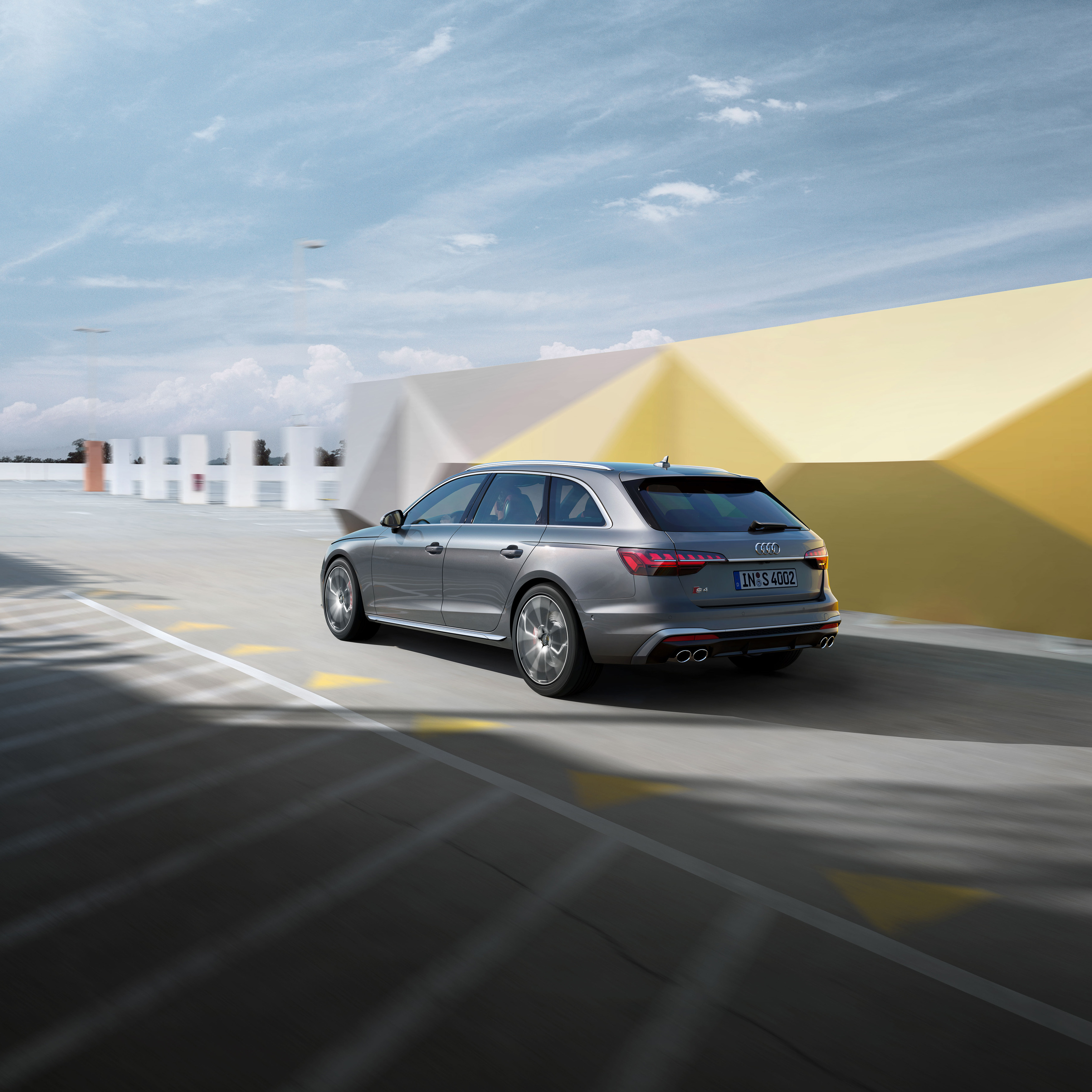 Digitales Leben - Postproduction, CGI, Retouching, Composing - Audi New Premium, Alex Rank, Philipp&Keuntje