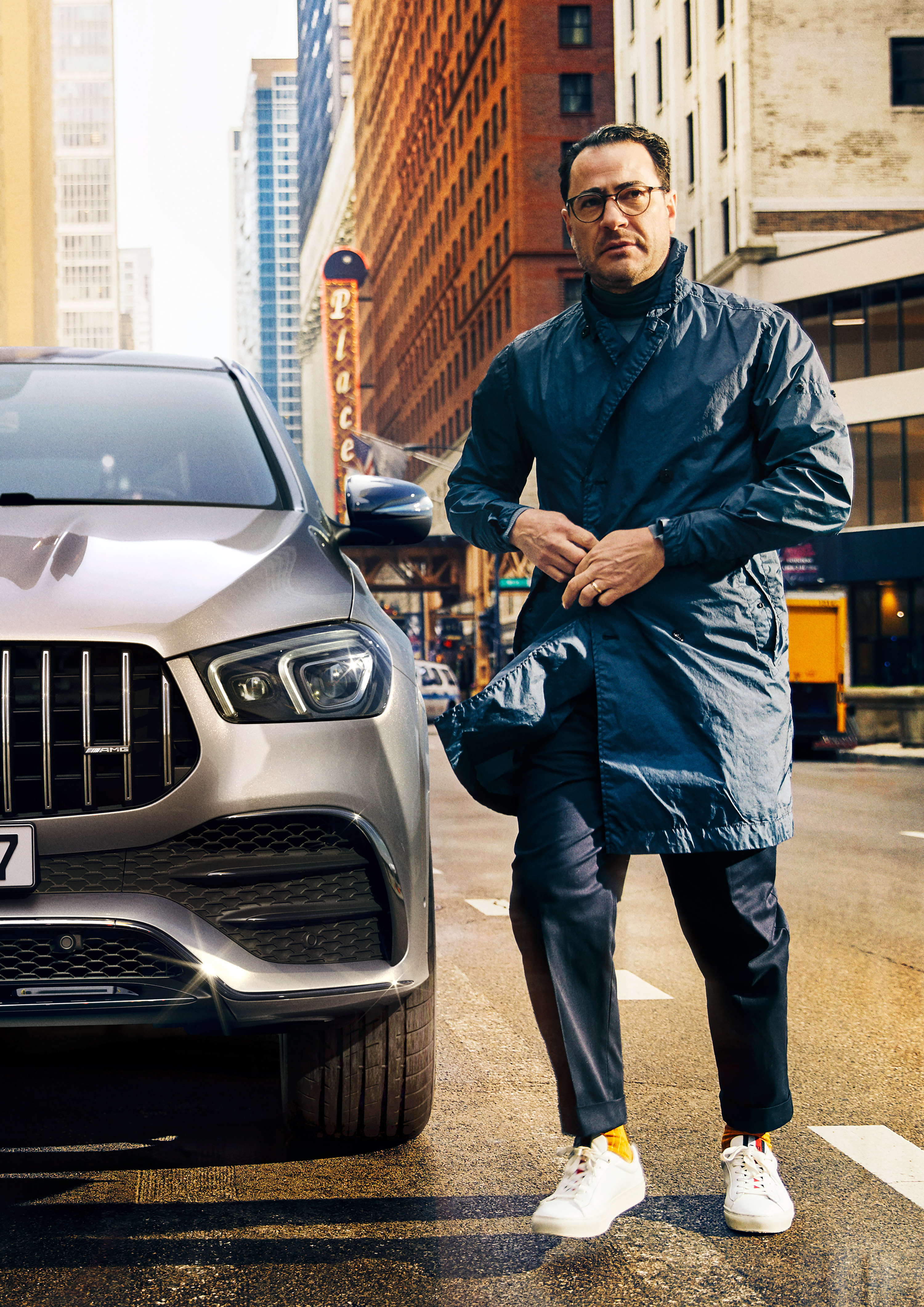 Digitales Leben - Postproduction, CGI, Retouching, Composing - Mercedes Benz GLE Coupe, Alex Rank, Antoni