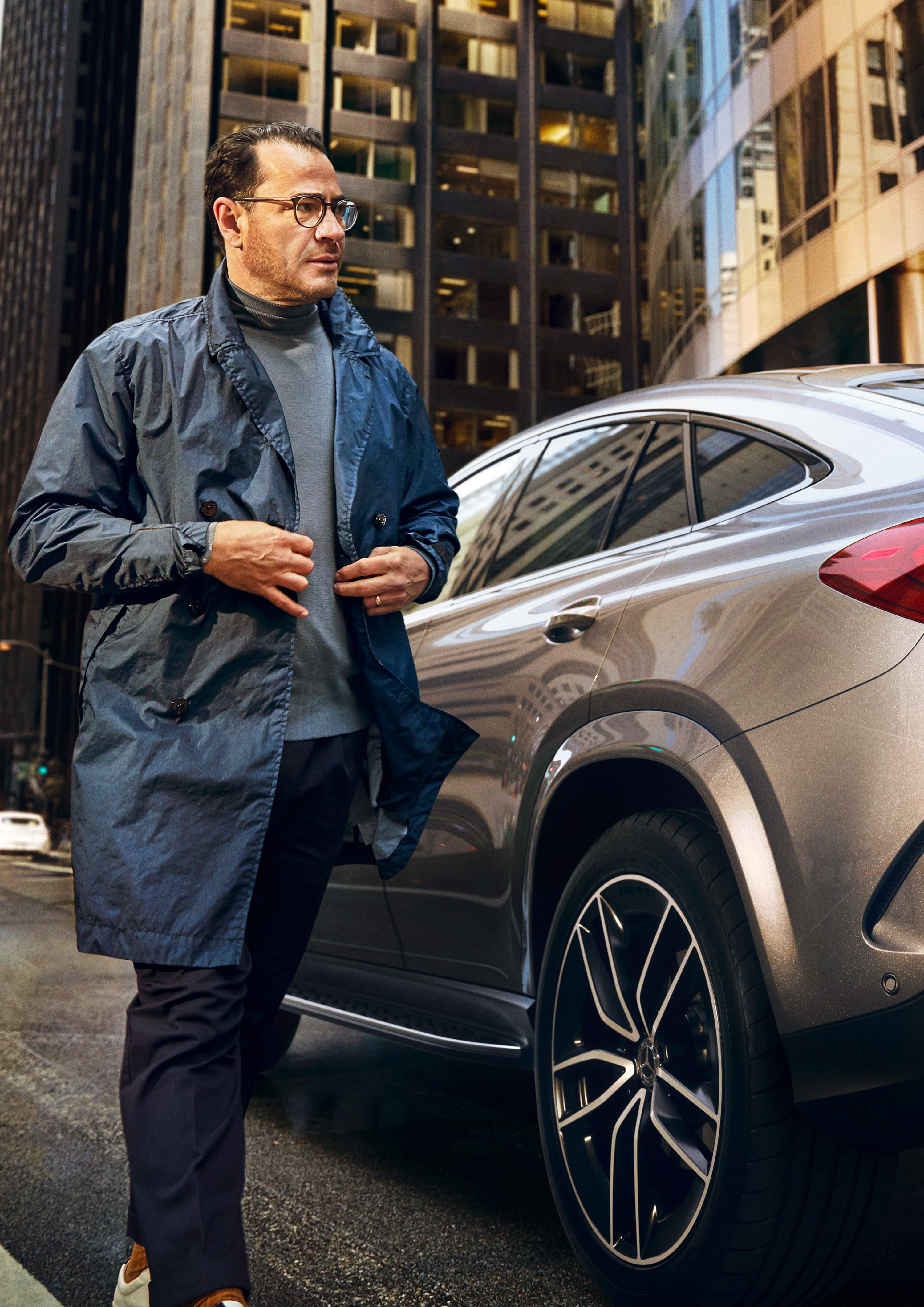 Digitales Leben - Postproduction, CGI, Retouching, Composing - Mercedes Benz GLE Coupe, Alex Rank, Antoni