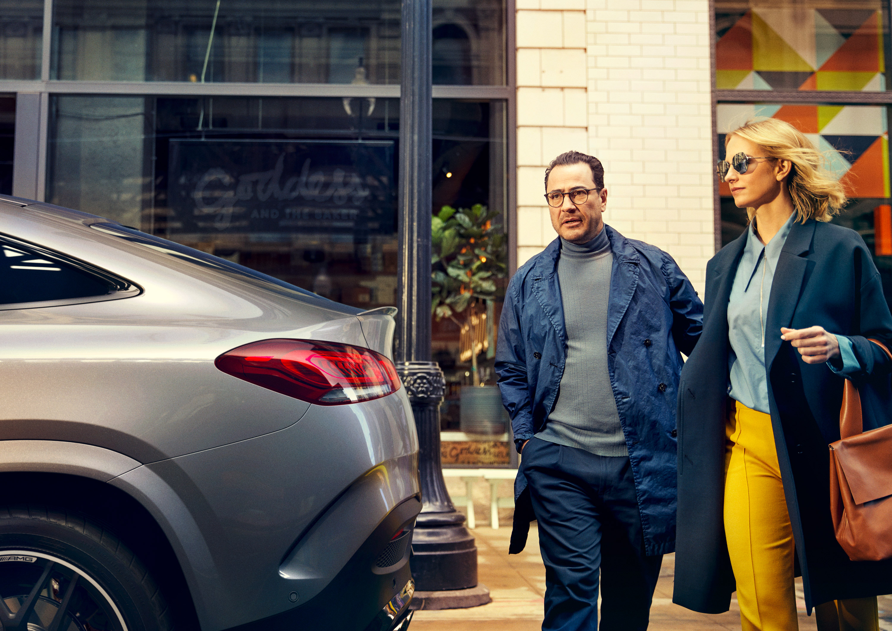 Digitales Leben - Postproduction, CGI, Retouching, Composing - Mercedes Benz GLE Coupe, Alex Rank, Antoni