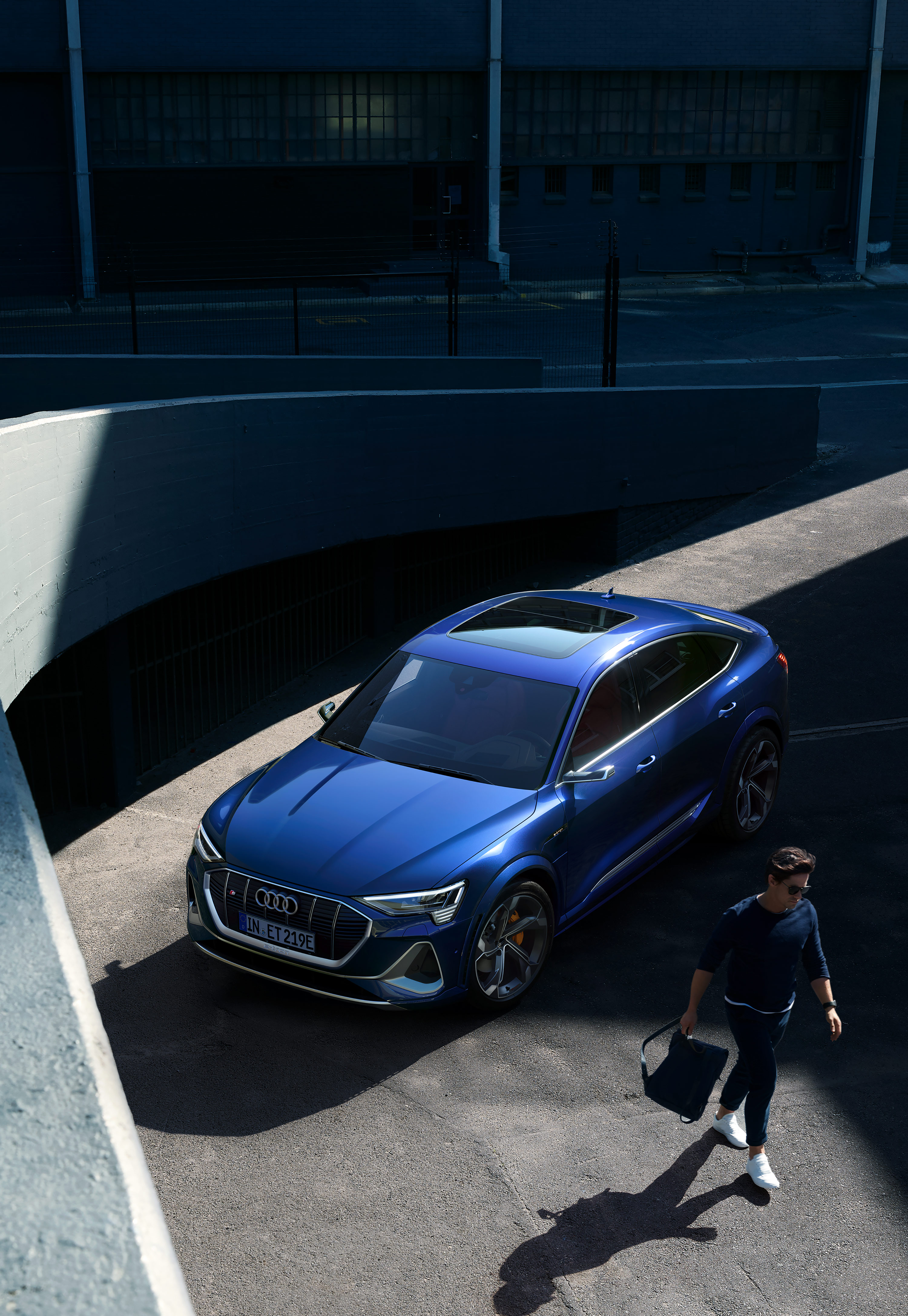 Digitales Leben - Postproduction, CGI, Retouching, Composing - Digitales Leben, AUDI E-TRON-S – S-Sportback, CGI, Postproduction, Retouching