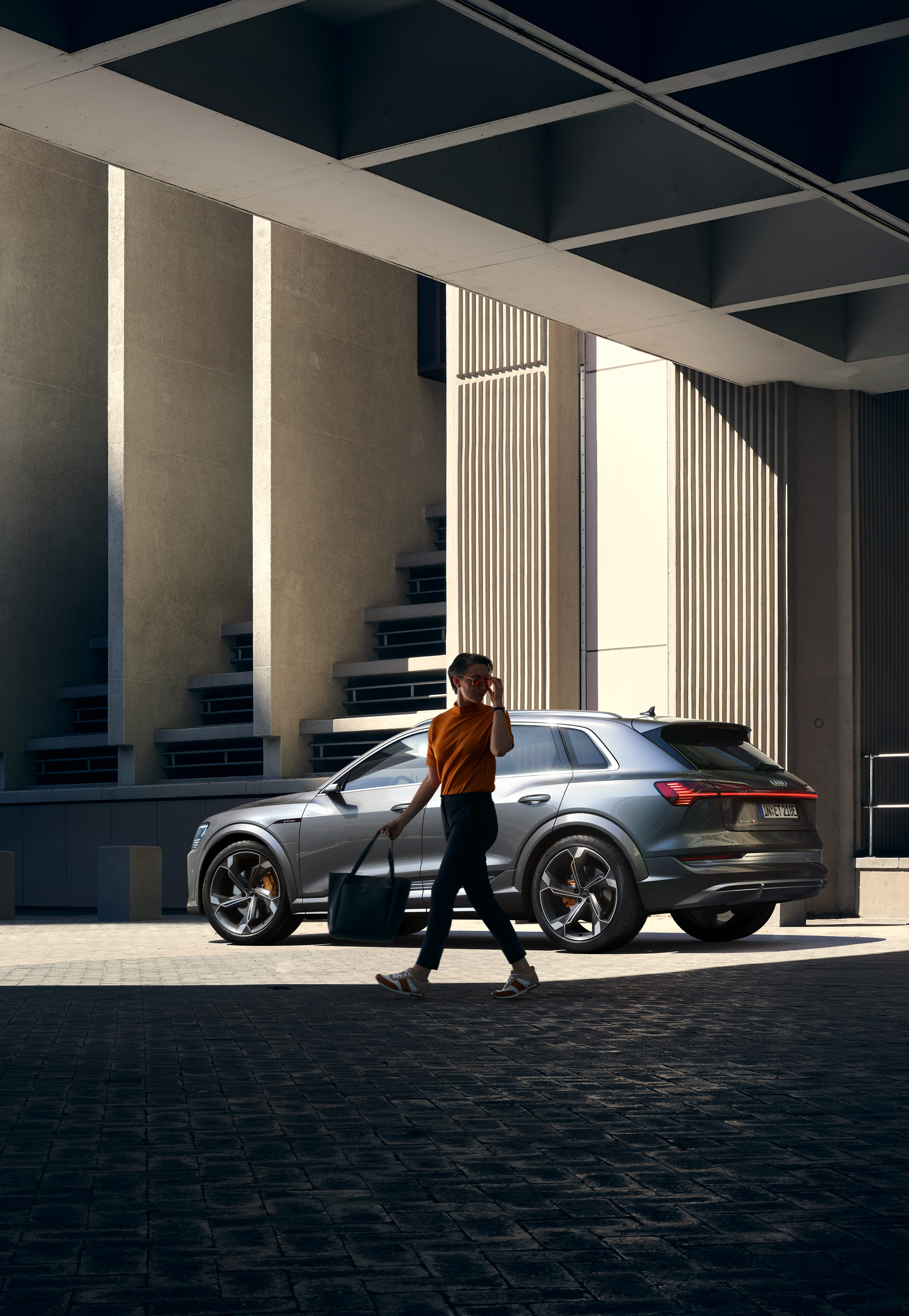 Digitales Leben - Postproduction, CGI, Retouching, Composing - Digitales Leben, AUDI E-TRON-S – S-Sportback, CGI, Postproduction, Retouching