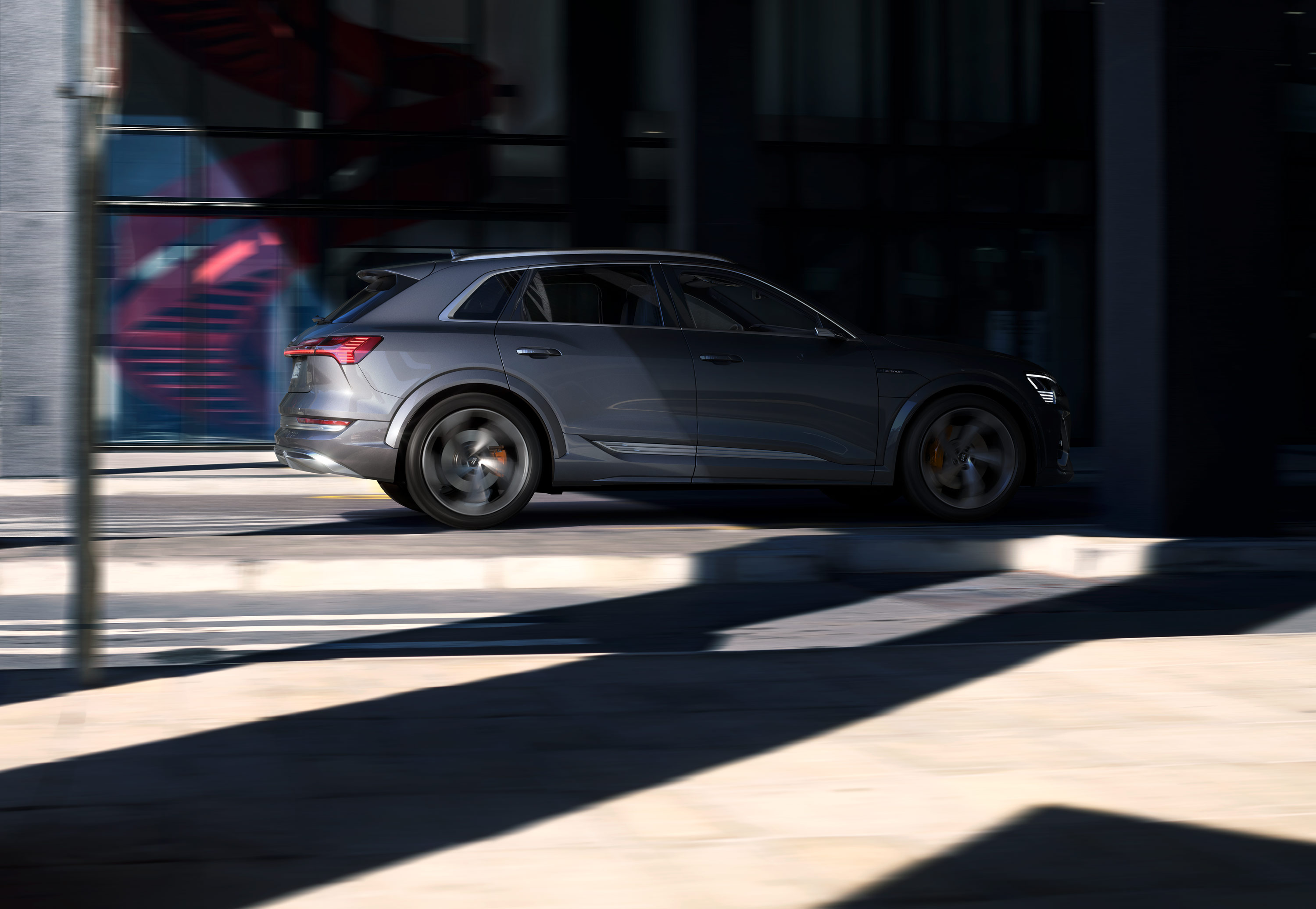 Digitales Leben - Postproduction, CGI, Retouching, Composing - Digitales Leben, AUDI E-TRON-S – S-Sportback, CGI, Postproduction, Retouching