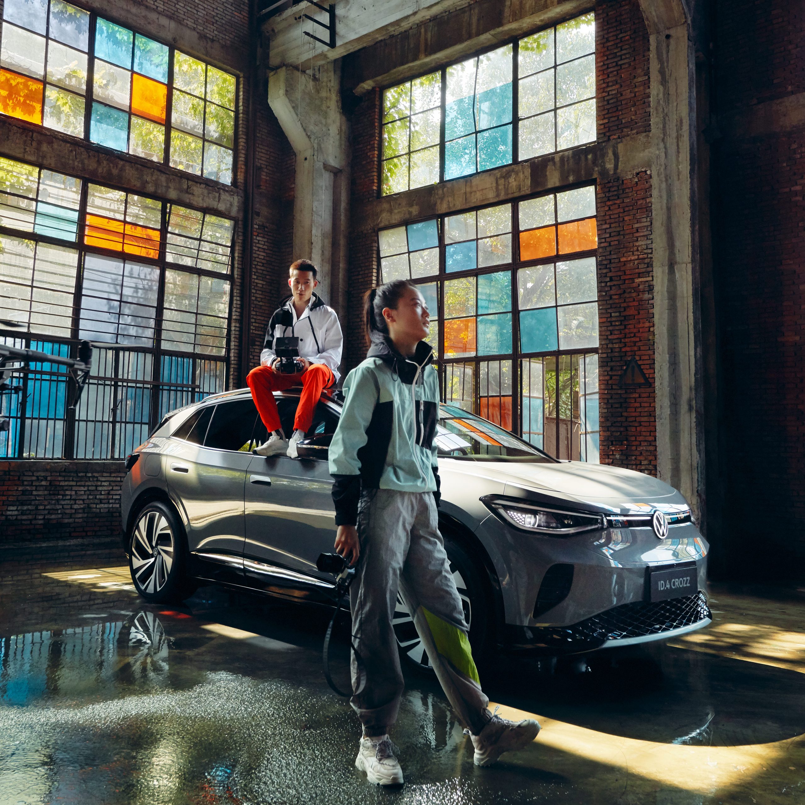 Digitales Leben - Postproduction, CGI, Retouching, Composing - VW China ID 4, Digitales Leben, Postproduction, CGI