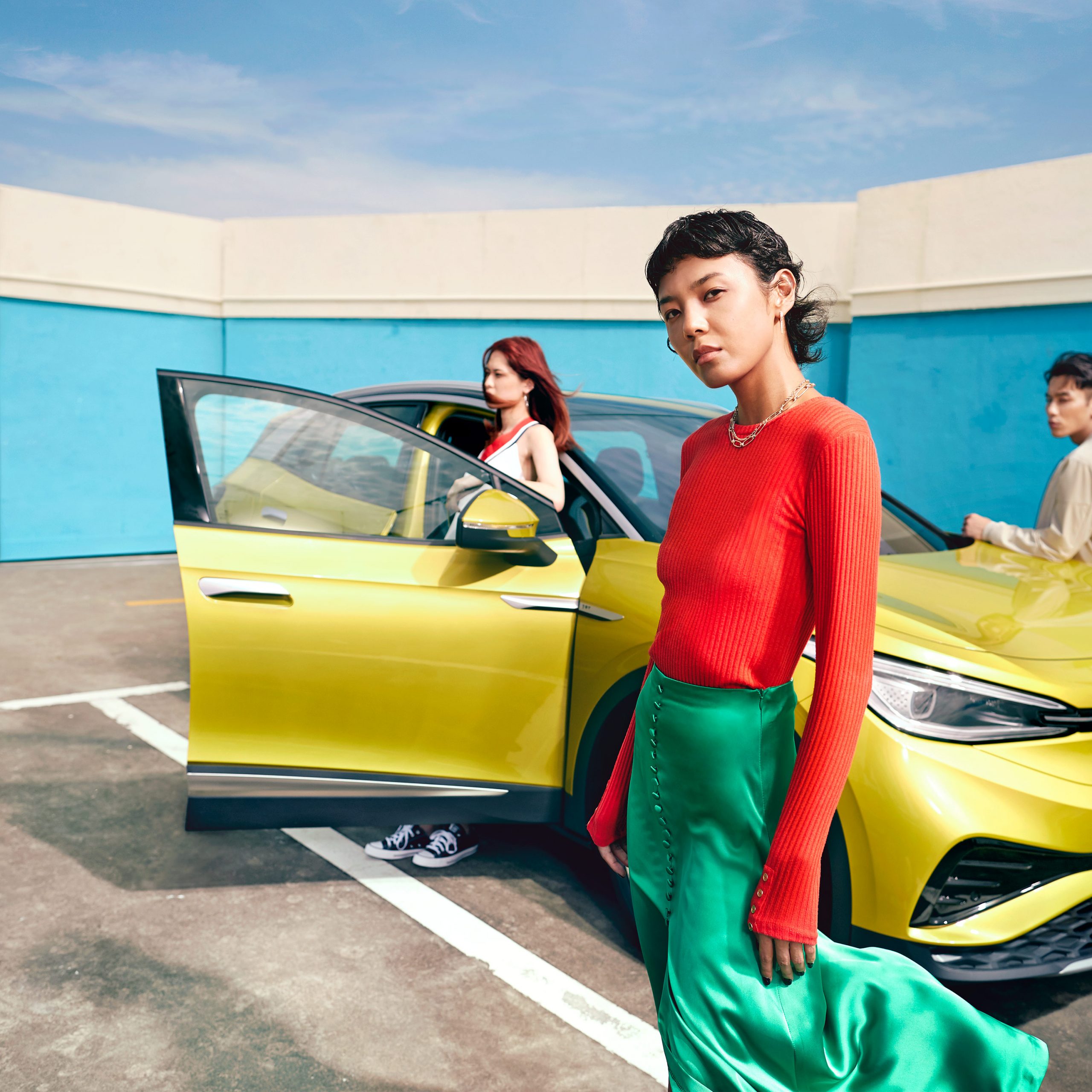 Digitales Leben - Postproduction, CGI, Retouching, Composing - VW China ID 4, Digitales Leben, Postproduction, CGI