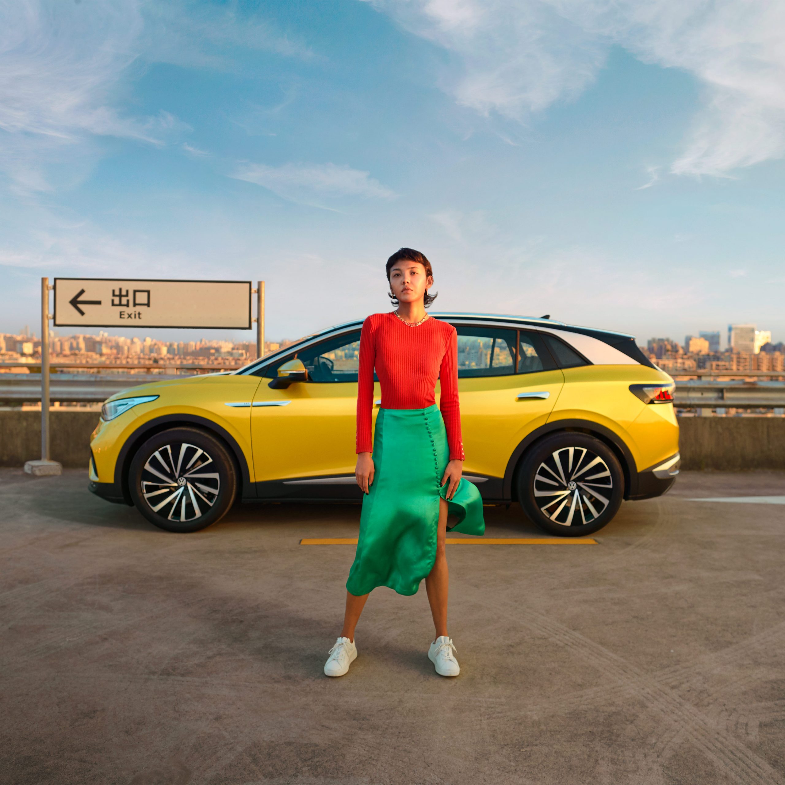 Digitales Leben - Postproduction, CGI, Retouching, Composing - VW China ID 4, Digitales Leben, Postproduction, CGI