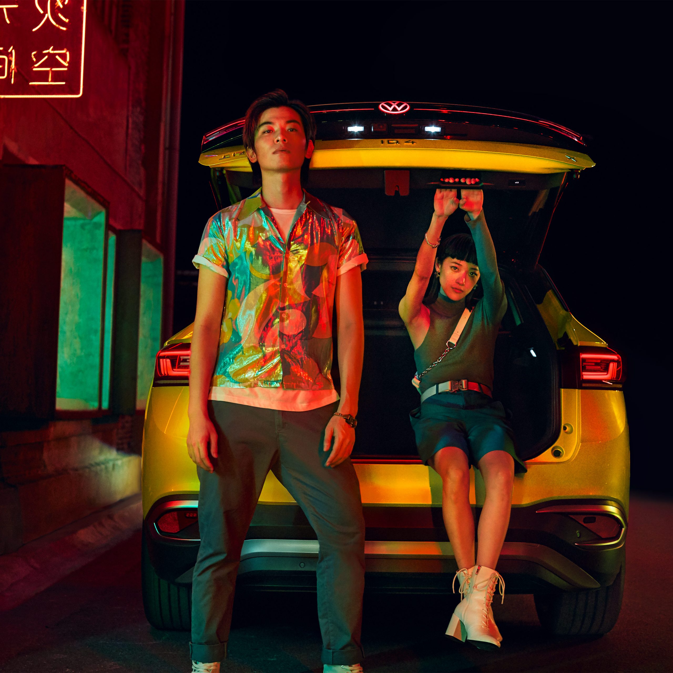 Digitales Leben - Postproduction, CGI, Retouching, Composing - VW China ID 4, Digitales Leben, Postproduction, CGI