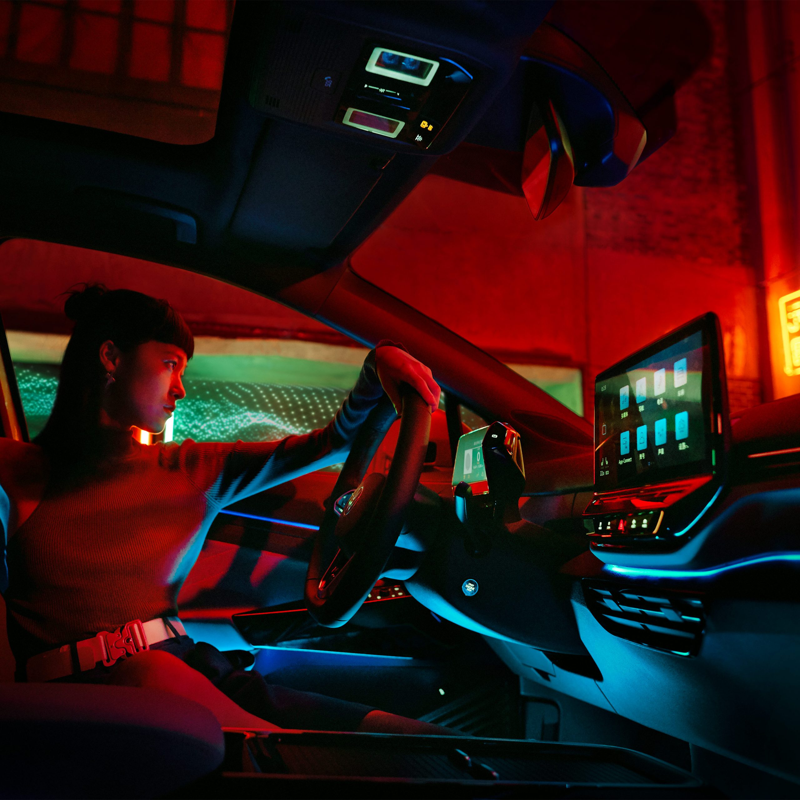 Digitales Leben - Postproduction, CGI, Retouching, Composing - VW China ID 4, Digitales Leben, Postproduction, CGI