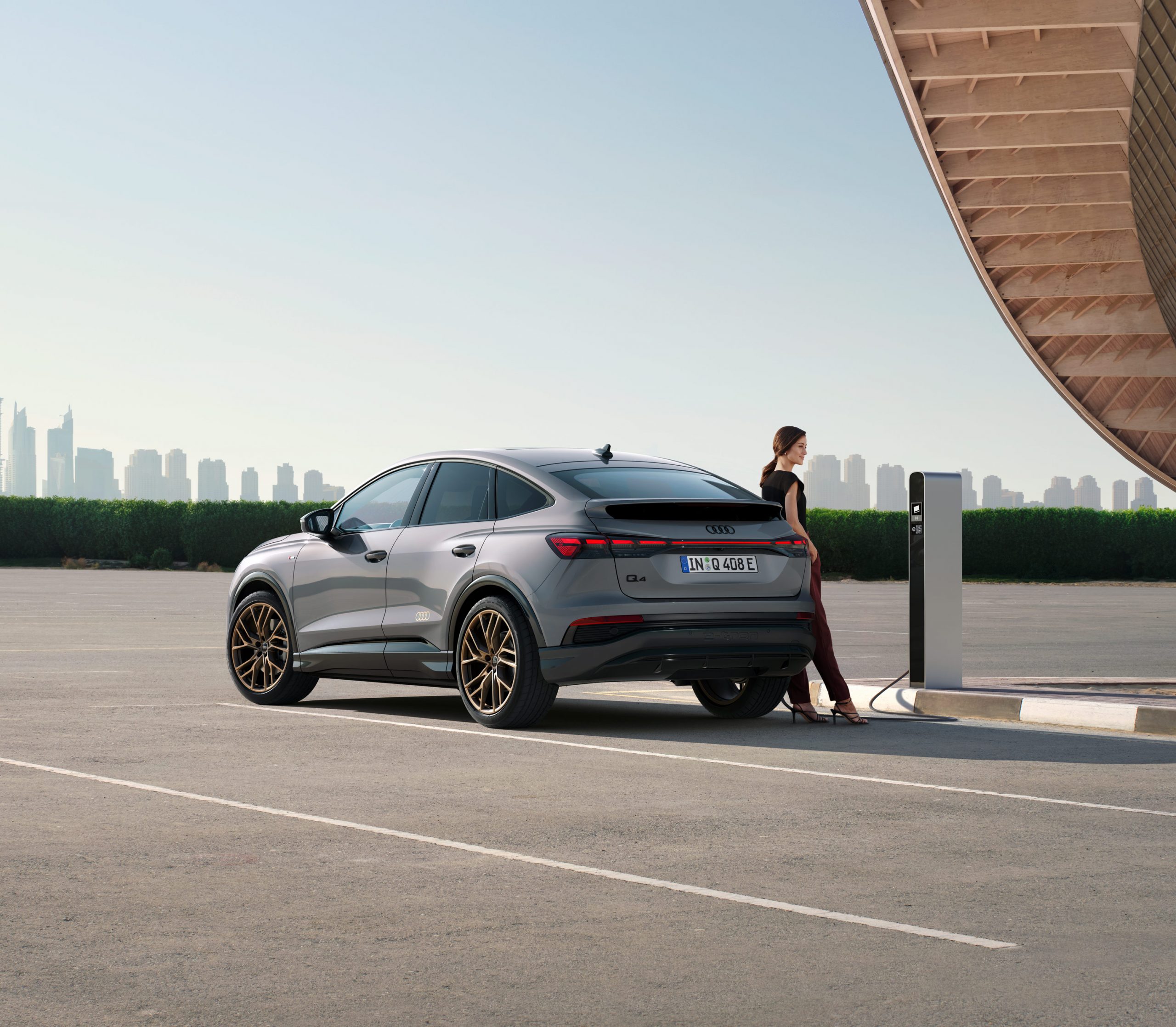 Digitales Leben - Postproduction, CGI, Retouching, Composing - Audi Q4