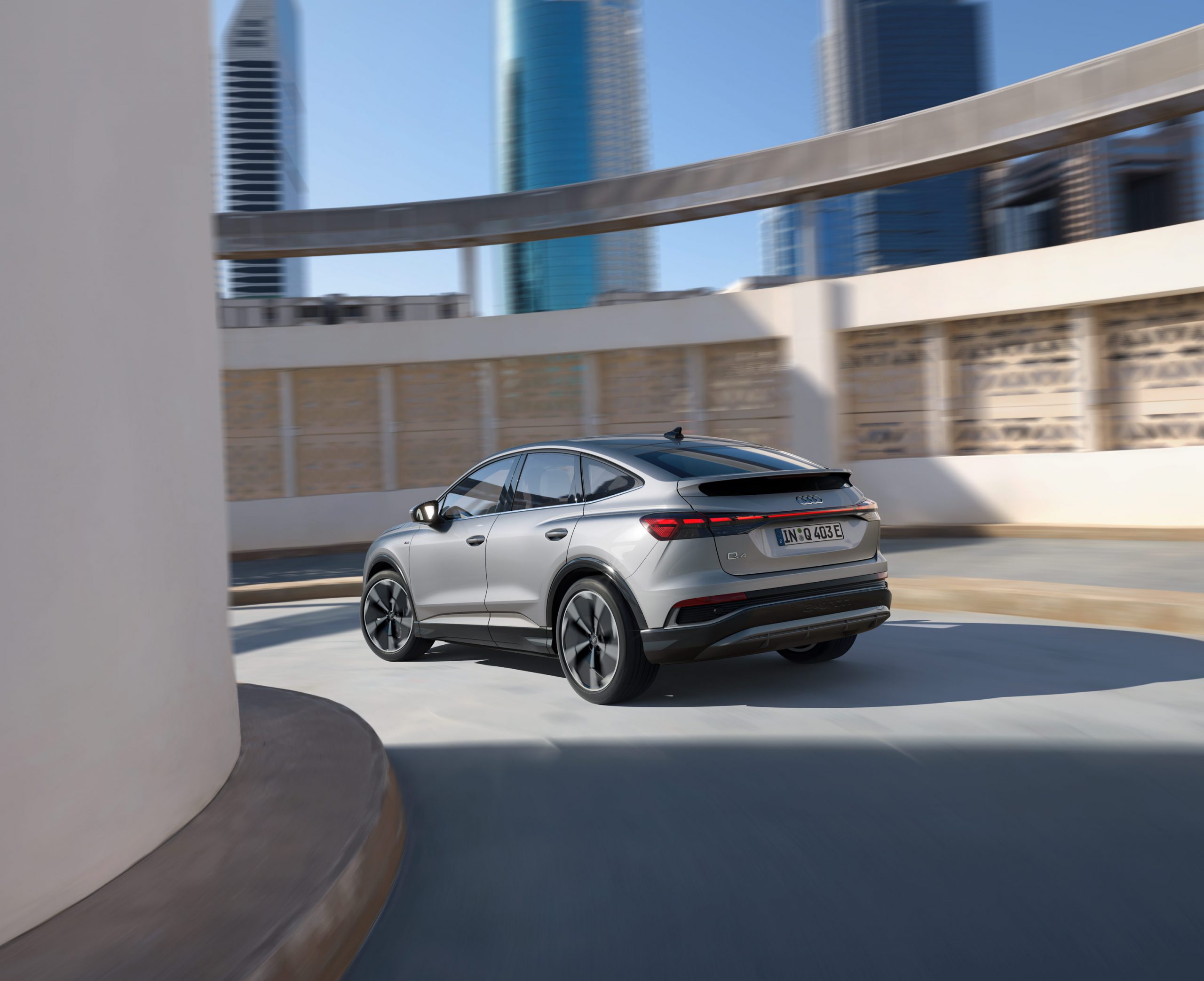 Digitales Leben - Postproduction, CGI, Retouching, Composing - Audi Q4