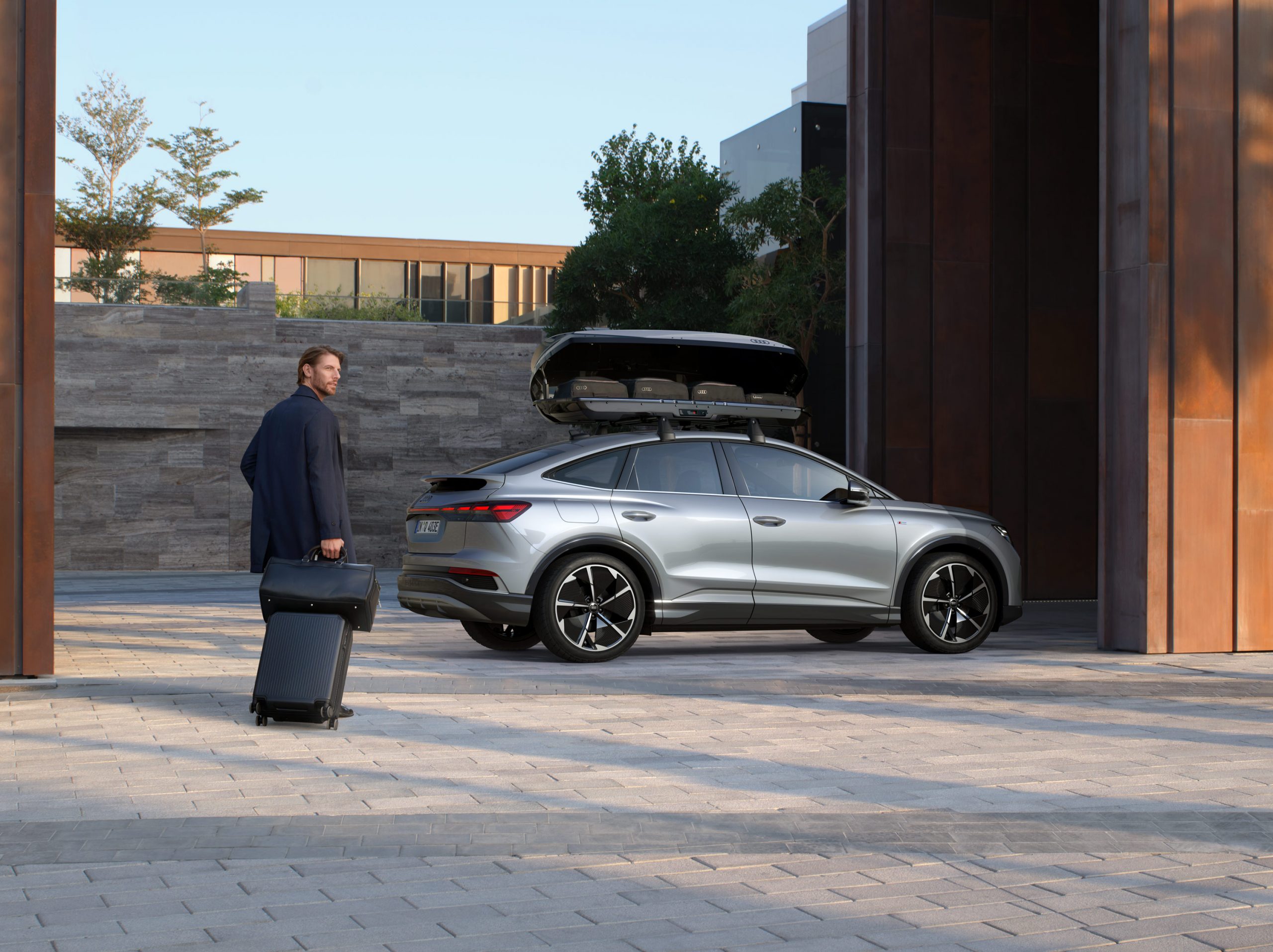 Digitales Leben - Postproduction, CGI, Retouching, Composing - Audi Q4