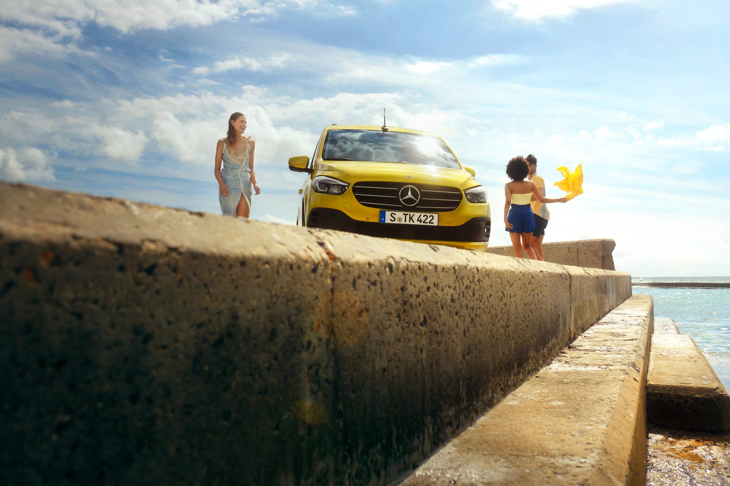 Digitales Leben - Postproduction, CGI, Retouching, Composing - Mercedes Benz t-Klasse