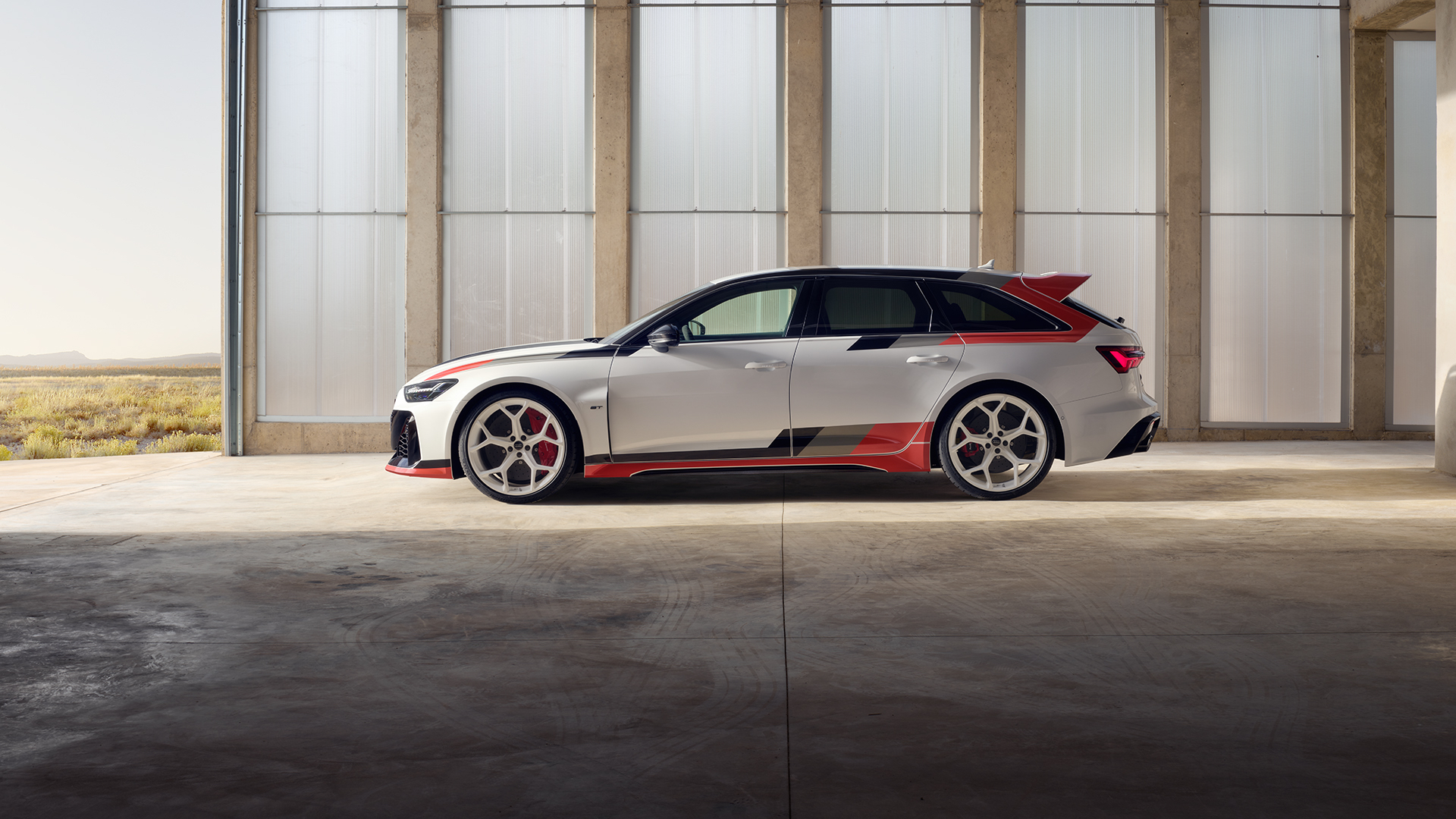 Digitales Leben - Postproduction, CGI, Retouching, Composing - Audi RS6 Avant GT