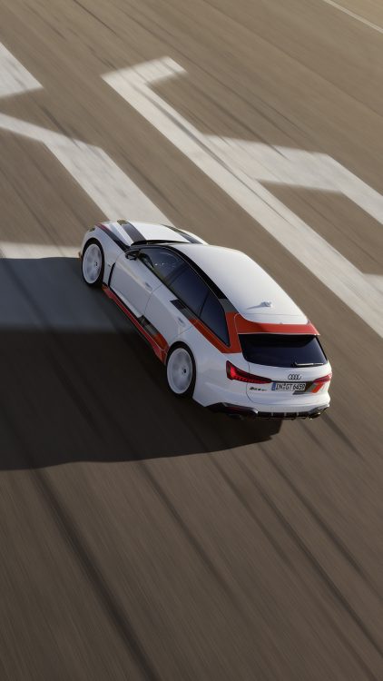 Digitales Leben – Postproduction, CGI, Retouching, Composing - Audi RS6 Avant GT