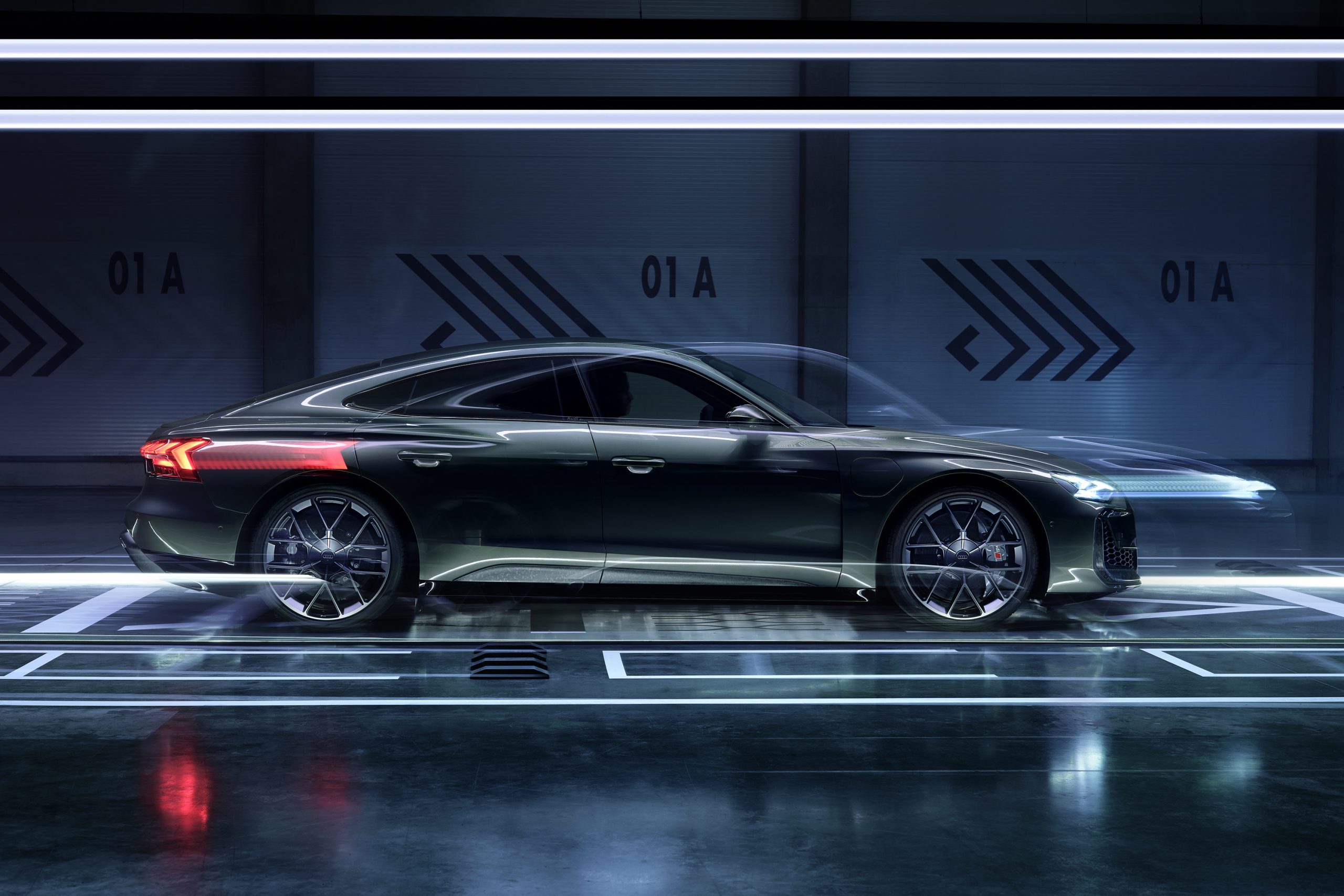 Digitales Leben - Postproduction, CGI, Retouching, Composing - Audi e-tron GT