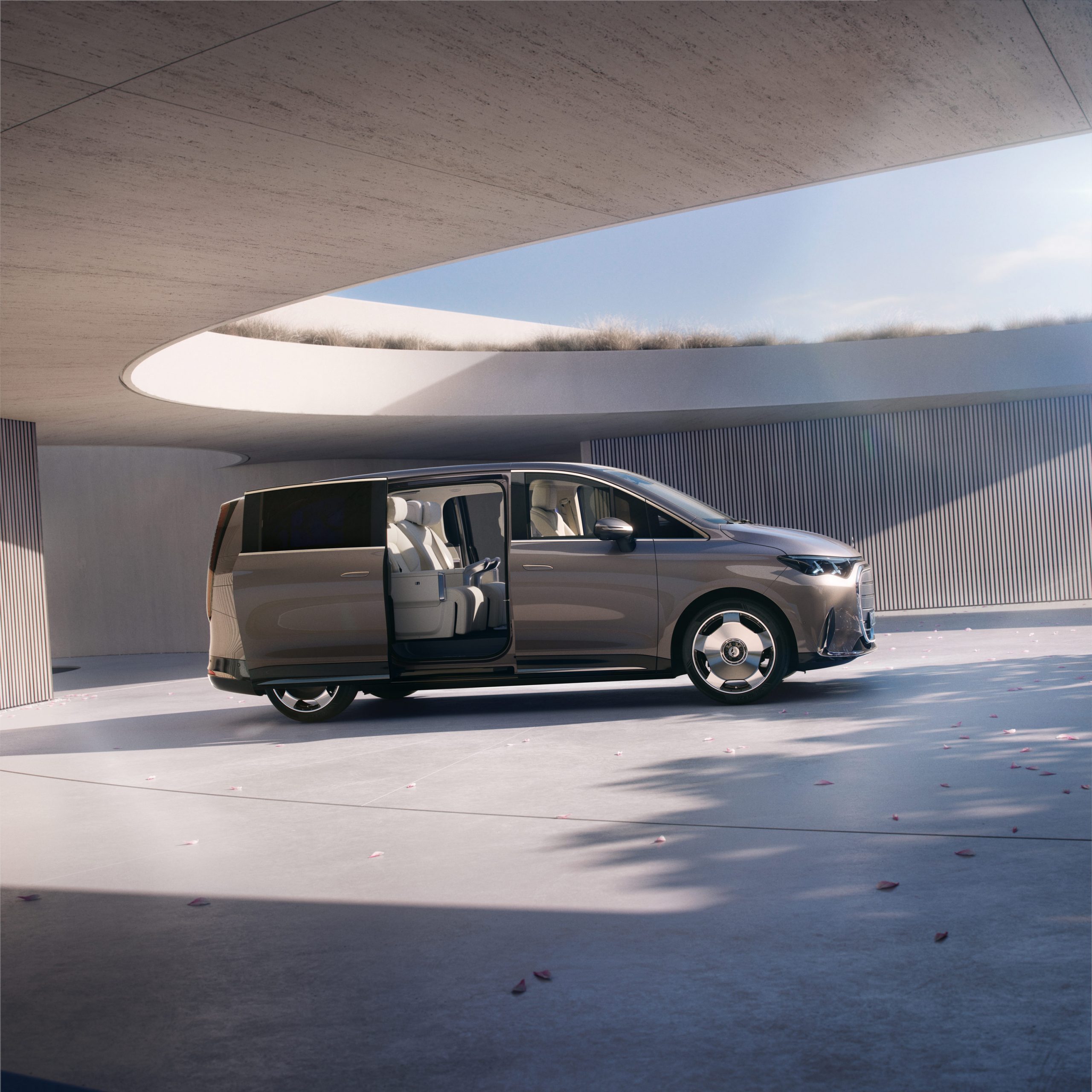 Digitales Leben - Postproduction, CGI, Retouching, Composing - Mercedes Benz VLE